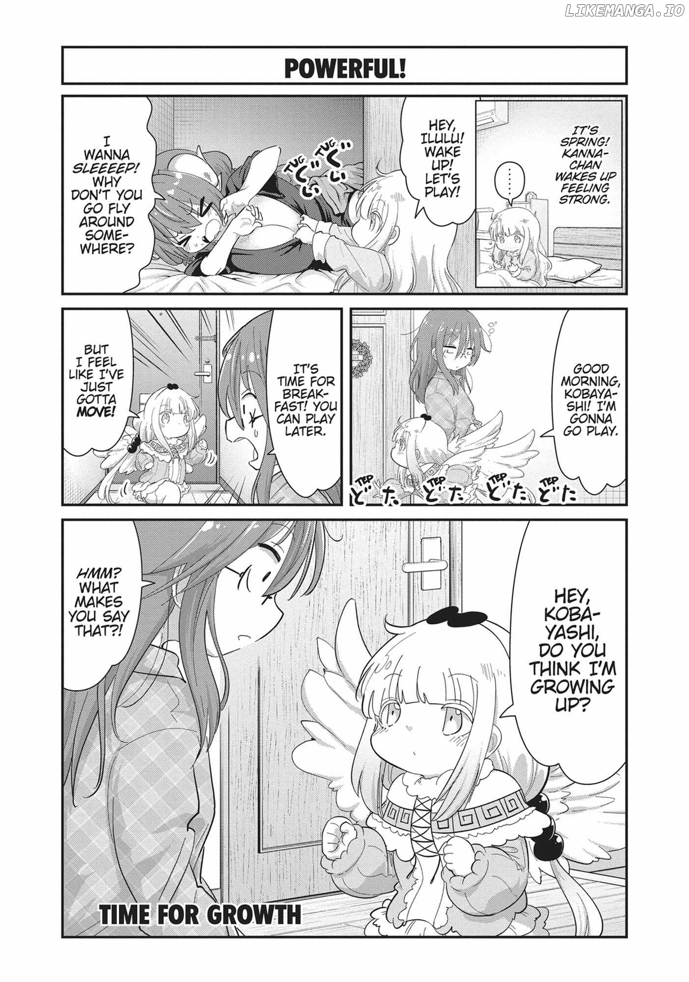Kobayashi-san Chi no Maid Dragon: Kanna no Nichijou Chapter 112 - page 1