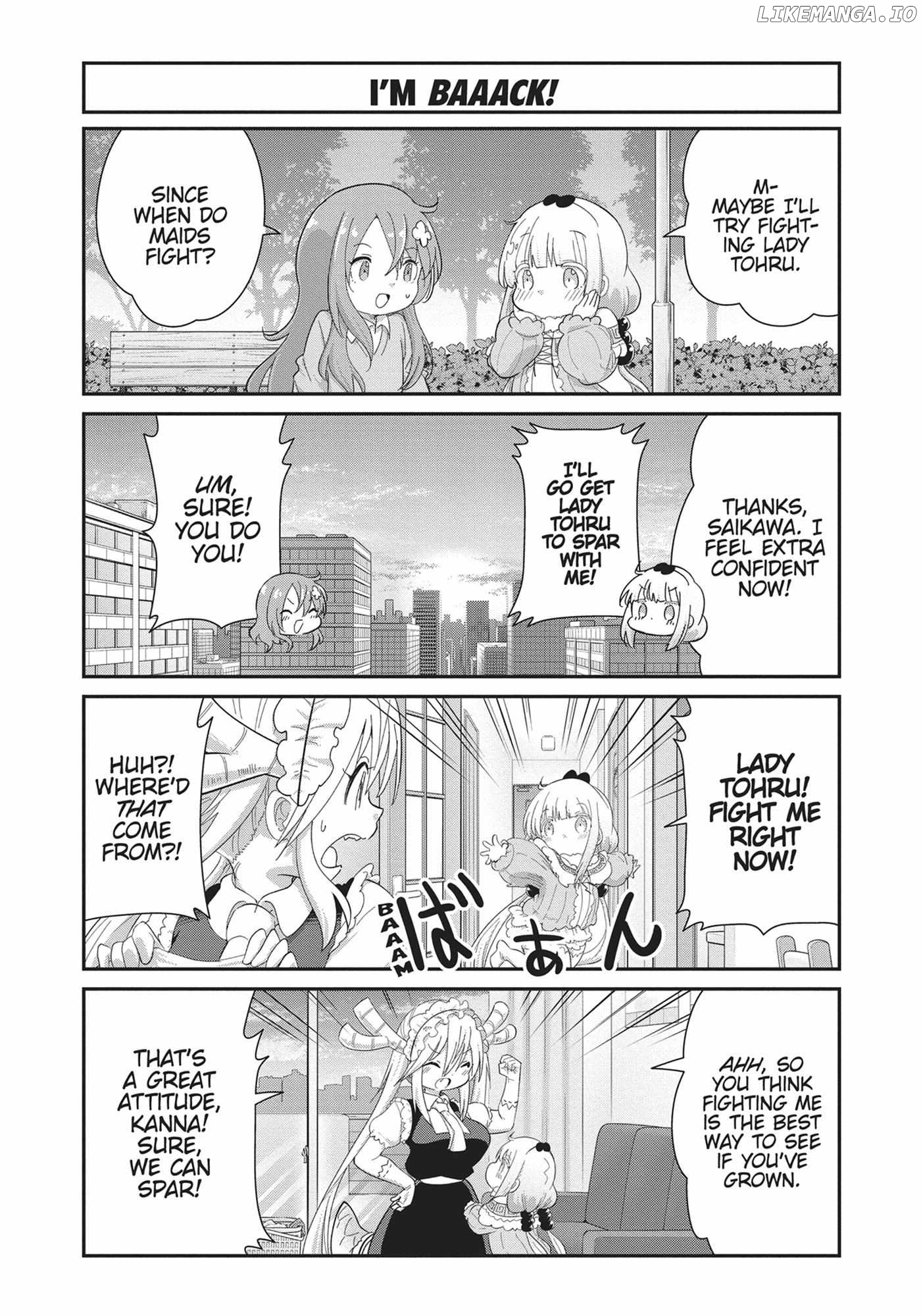 Kobayashi-san Chi no Maid Dragon: Kanna no Nichijou Chapter 112 - page 8