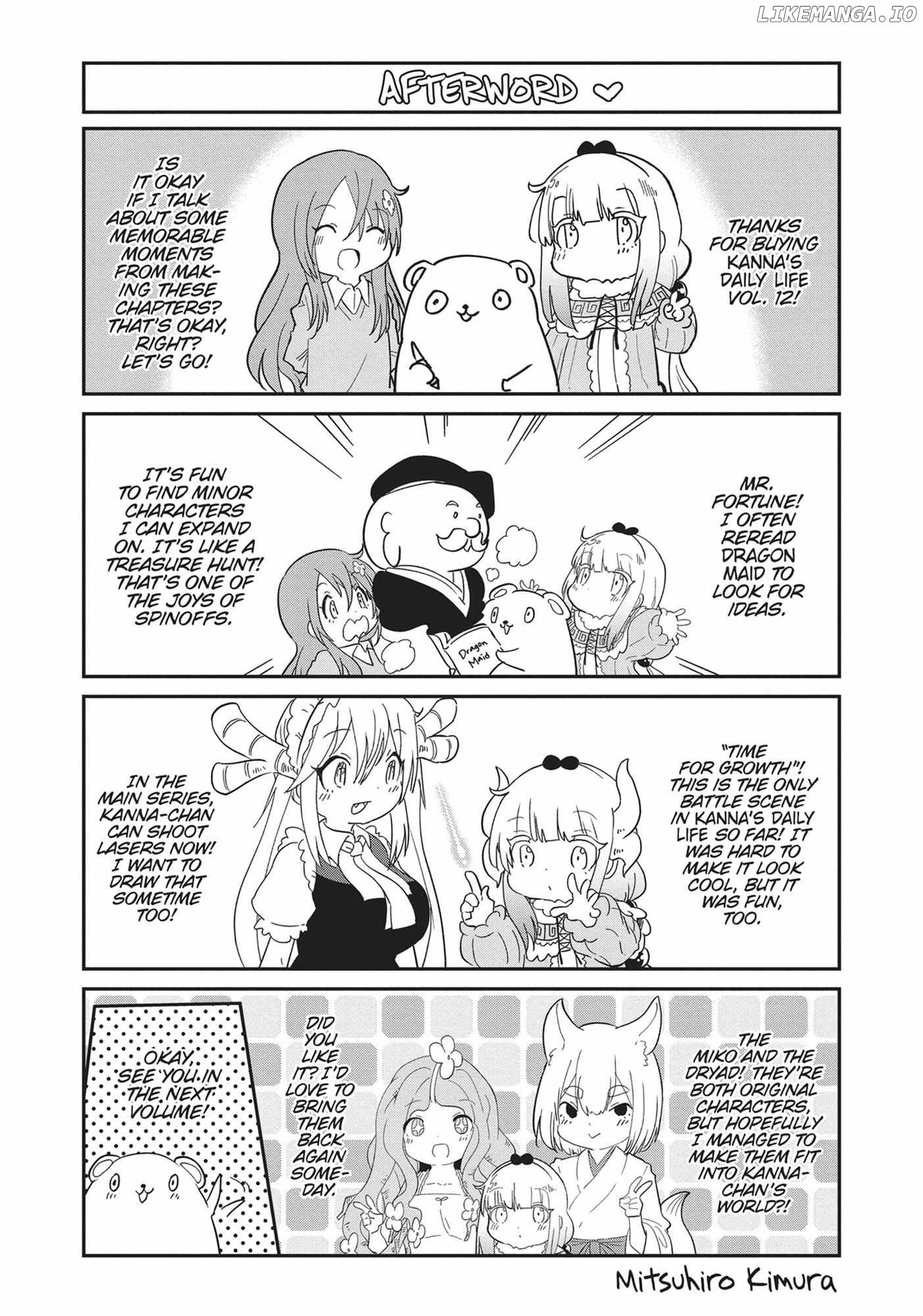 Kobayashi-san Chi no Maid Dragon: Kanna no Nichijou Chapter 112.5 - page 4