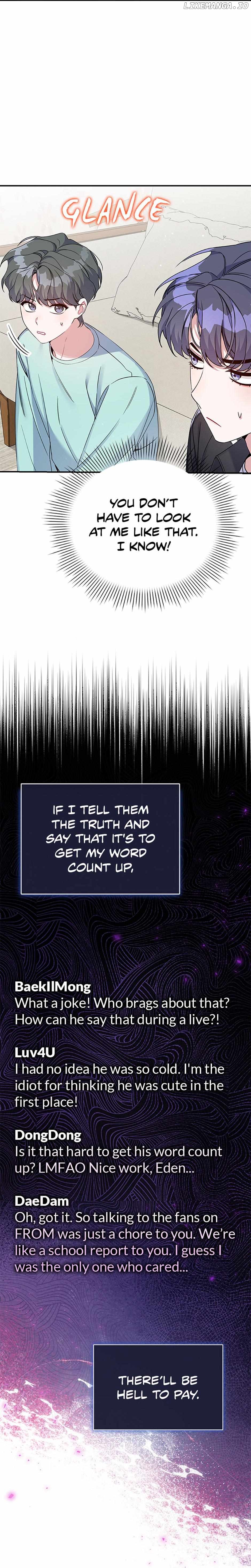 A Blank Slate Regression for the Idol That Lost His Original Mindset Chapter 16 - page 22