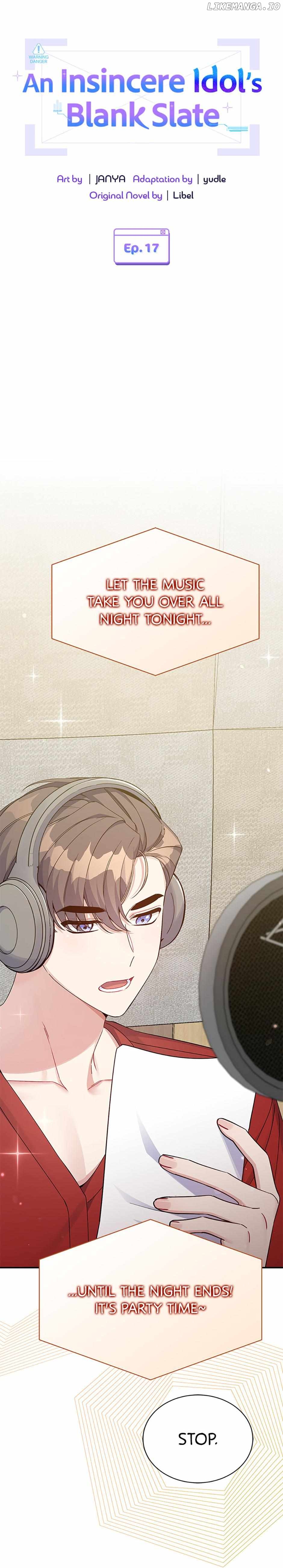 A Blank Slate Regression for the Idol That Lost His Original Mindset Chapter 17 - page 17