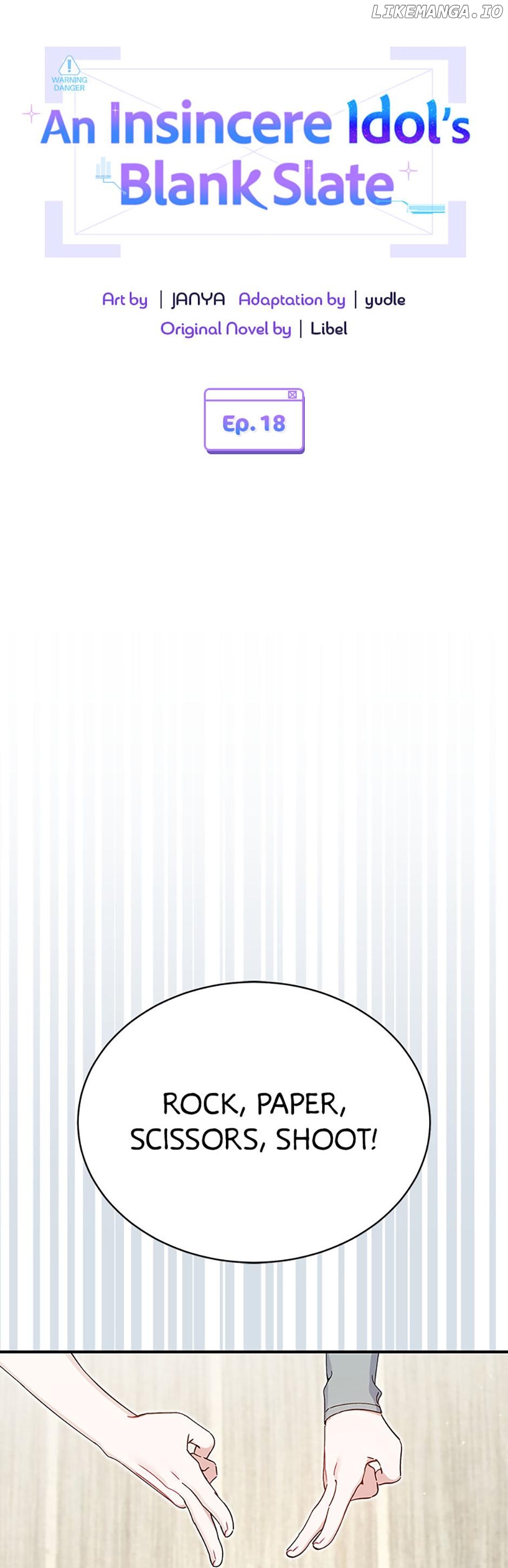 A Blank Slate Regression for the Idol That Lost His Original Mindset Chapter 18 - page 18