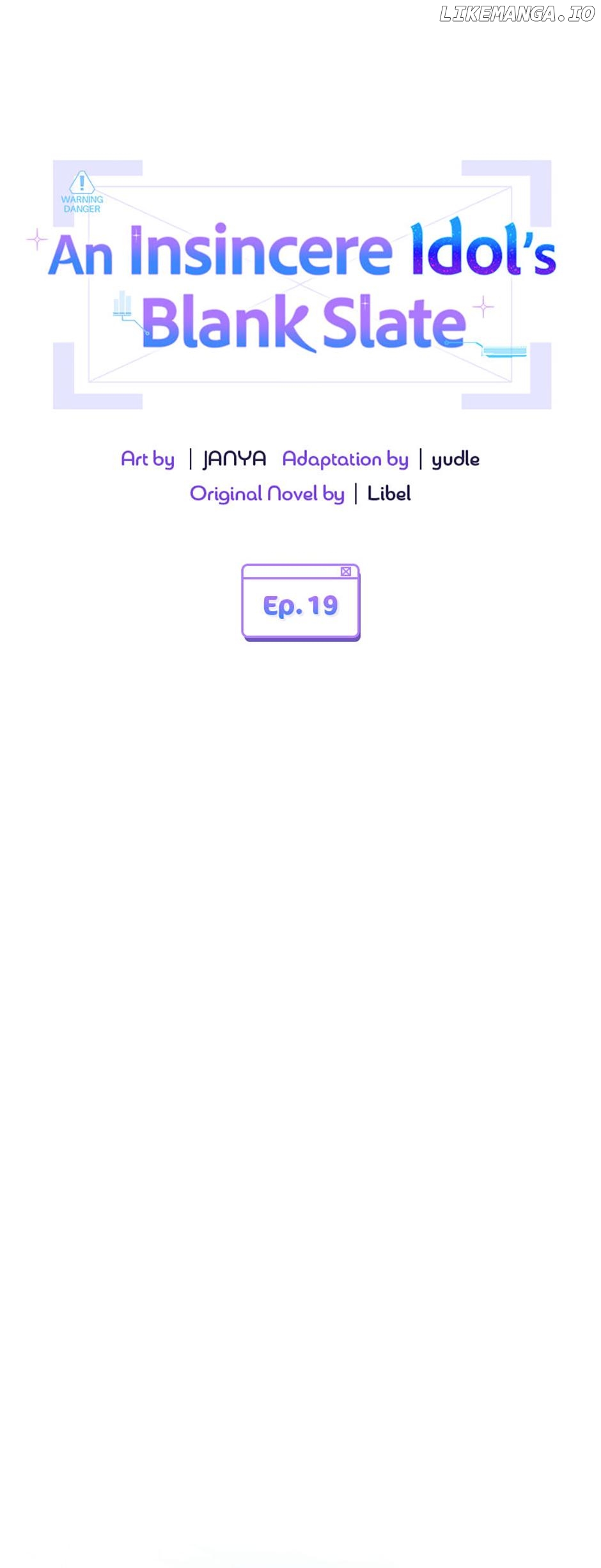 A Blank Slate Regression for the Idol That Lost His Original Mindset Chapter 19 - page 5