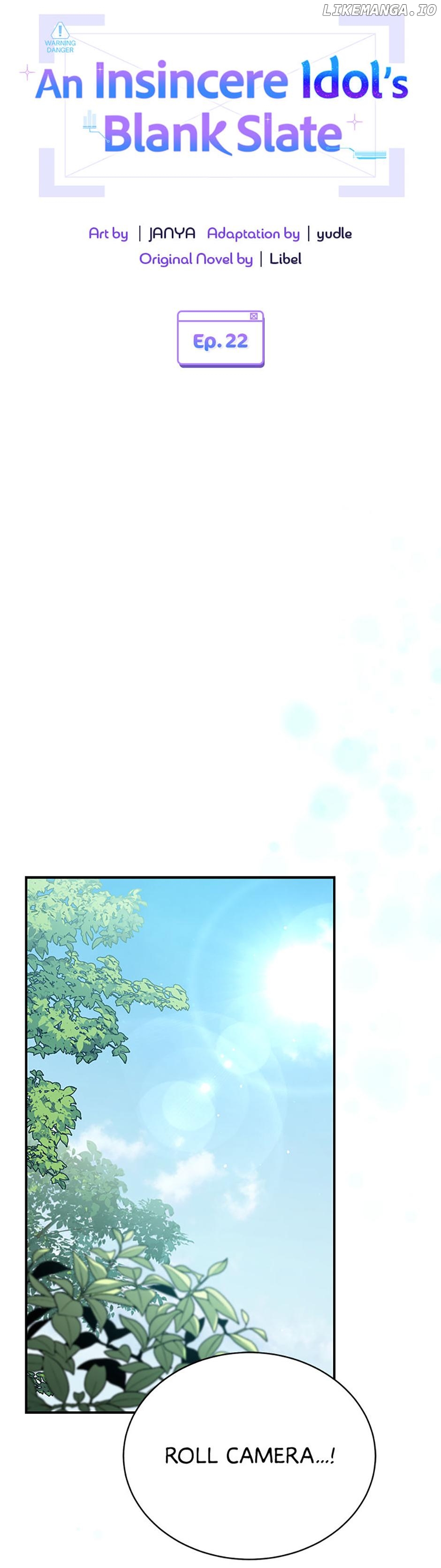 A Blank Slate Regression for the Idol That Lost His Original Mindset Chapter 22 - page 9