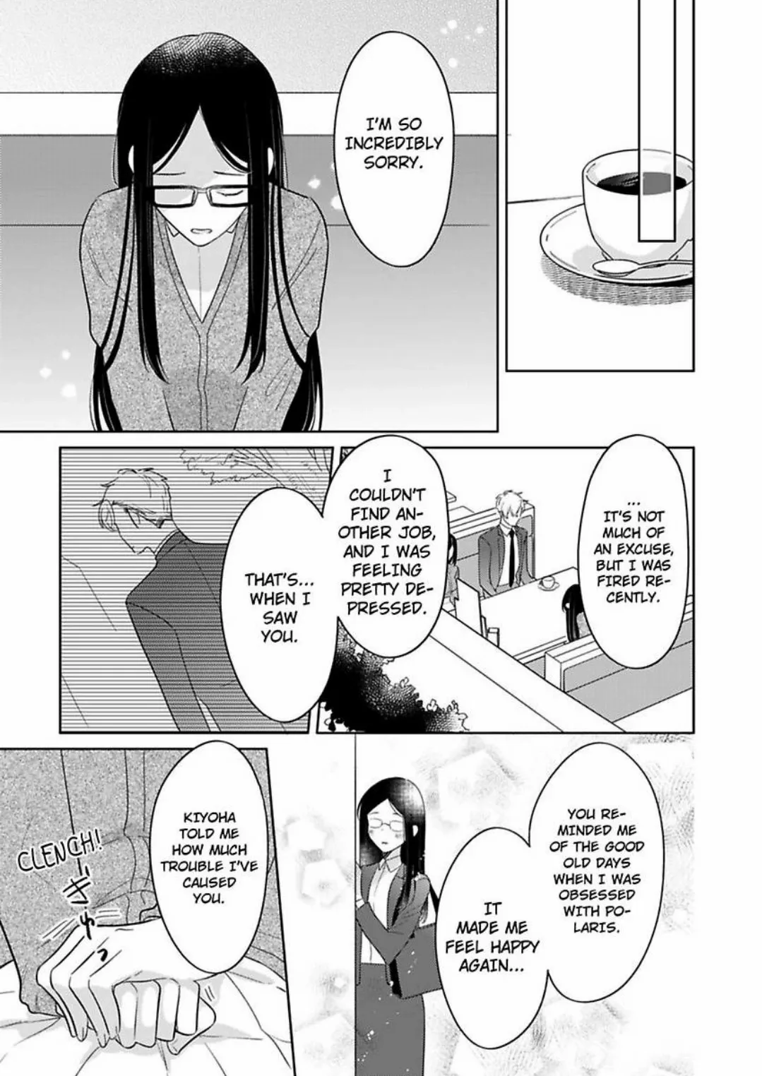 Oshi ga Office no Douryou ni!? - Fansa wa Oku Iki! 0.01mm de Nando mo Tsukarete Mitchaku Zetchou Chapter 3 - page 10