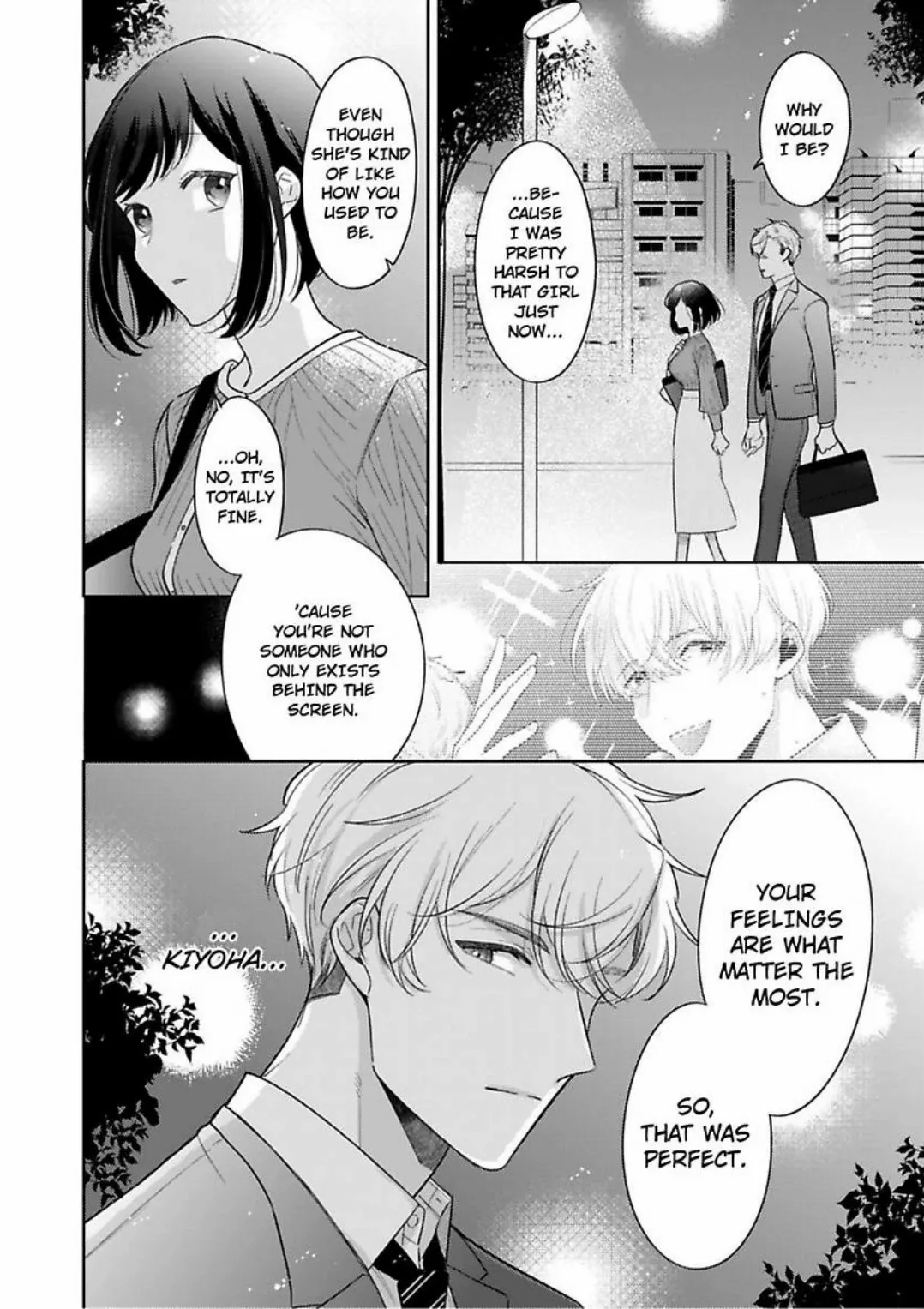 Oshi ga Office no Douryou ni!? - Fansa wa Oku Iki! 0.01mm de Nando mo Tsukarete Mitchaku Zetchou Chapter 3 - page 13