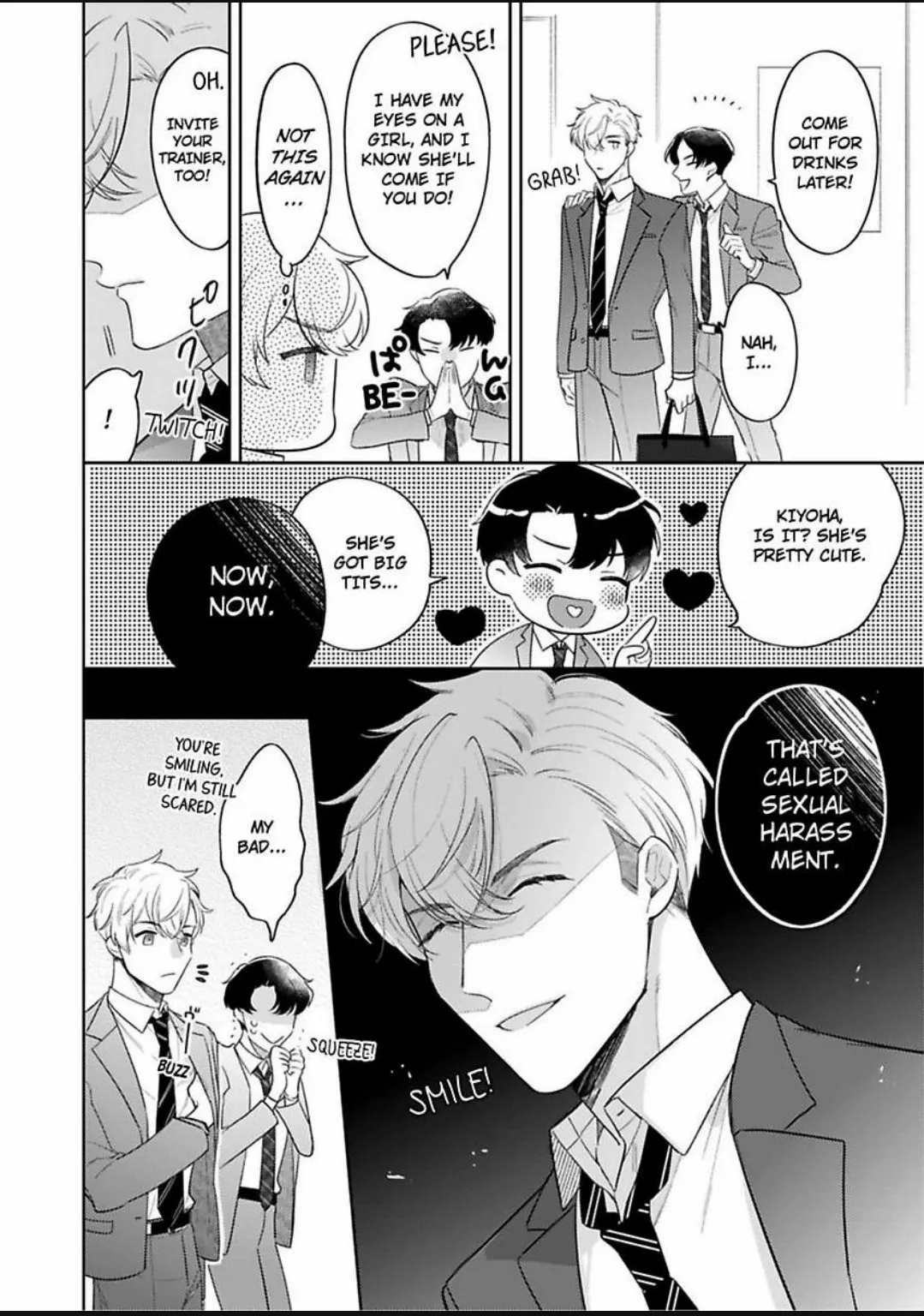 Oshi ga Office no Douryou ni!? - Fansa wa Oku Iki! 0.01mm de Nando mo Tsukarete Mitchaku Zetchou Chapter 3 - page 7