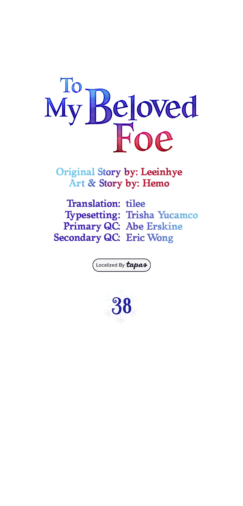 To My Beloved Foe Chapter 38 - page 44