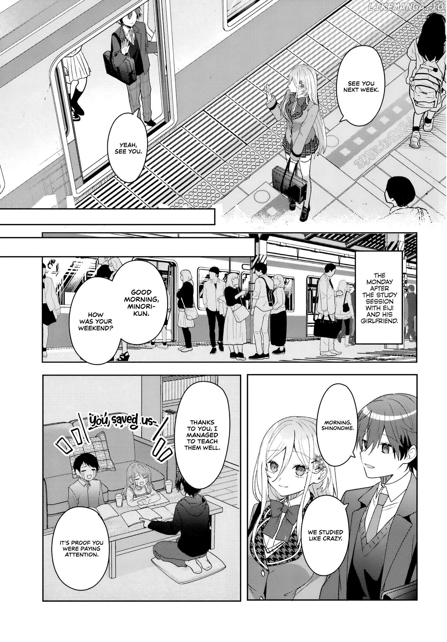 After I Save The Ice Princess From Another School From a Mol*ster, We Started as Friends Chapter 4.1 - page 13