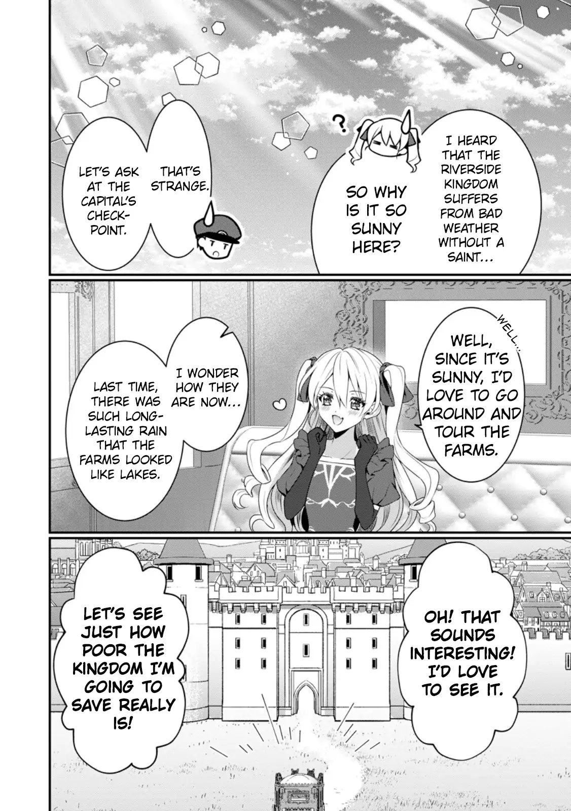 Tsuihou Seijo no Doronko Nouen Seikatsu: Itsunomanika Ringoku wo Sukutte Shimaimashita Chapter 5.1 - page 5
