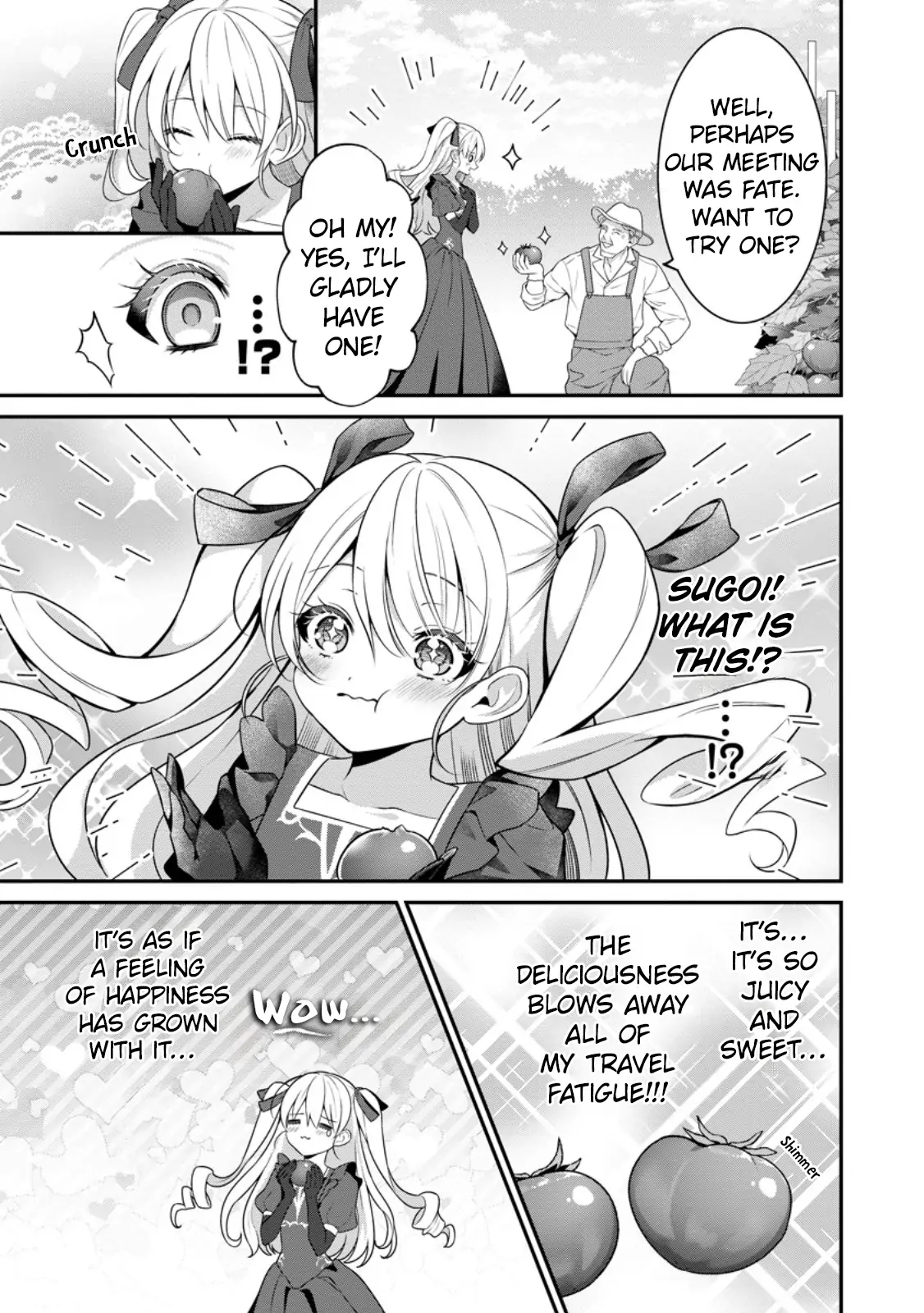Tsuihou Seijo no Doronko Nouen Seikatsu: Itsunomanika Ringoku wo Sukutte Shimaimashita Chapter 5.1 - page 10