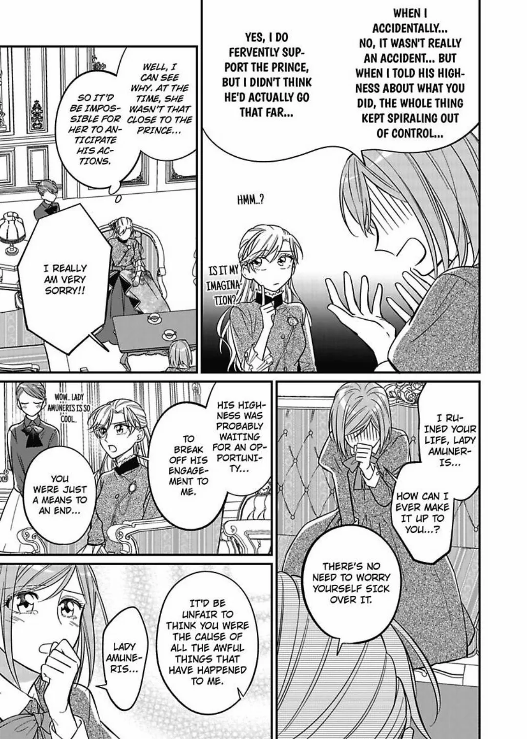 Akuyaku Reijou ni Tensei Shitara Tekikoku Mittei ni Kyuukonsaremashita!? Chapter 7 - page 12