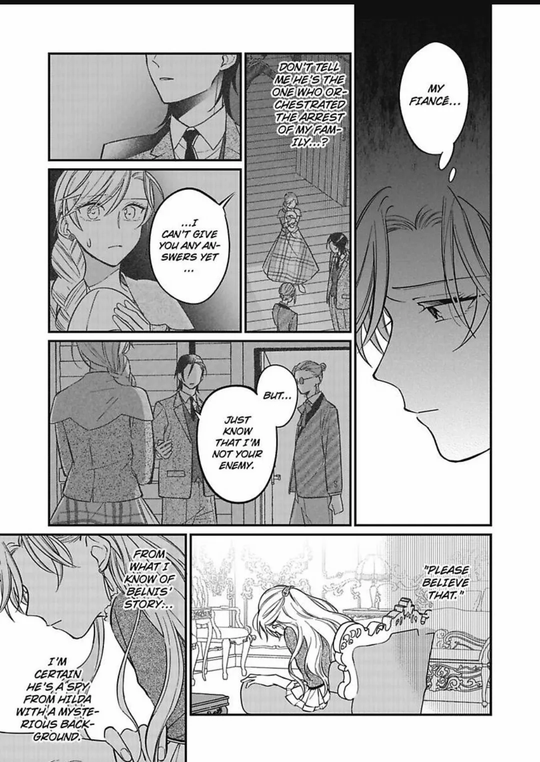 Akuyaku Reijou ni Tensei Shitara Tekikoku Mittei ni Kyuukonsaremashita!? Chapter 7 - page 4