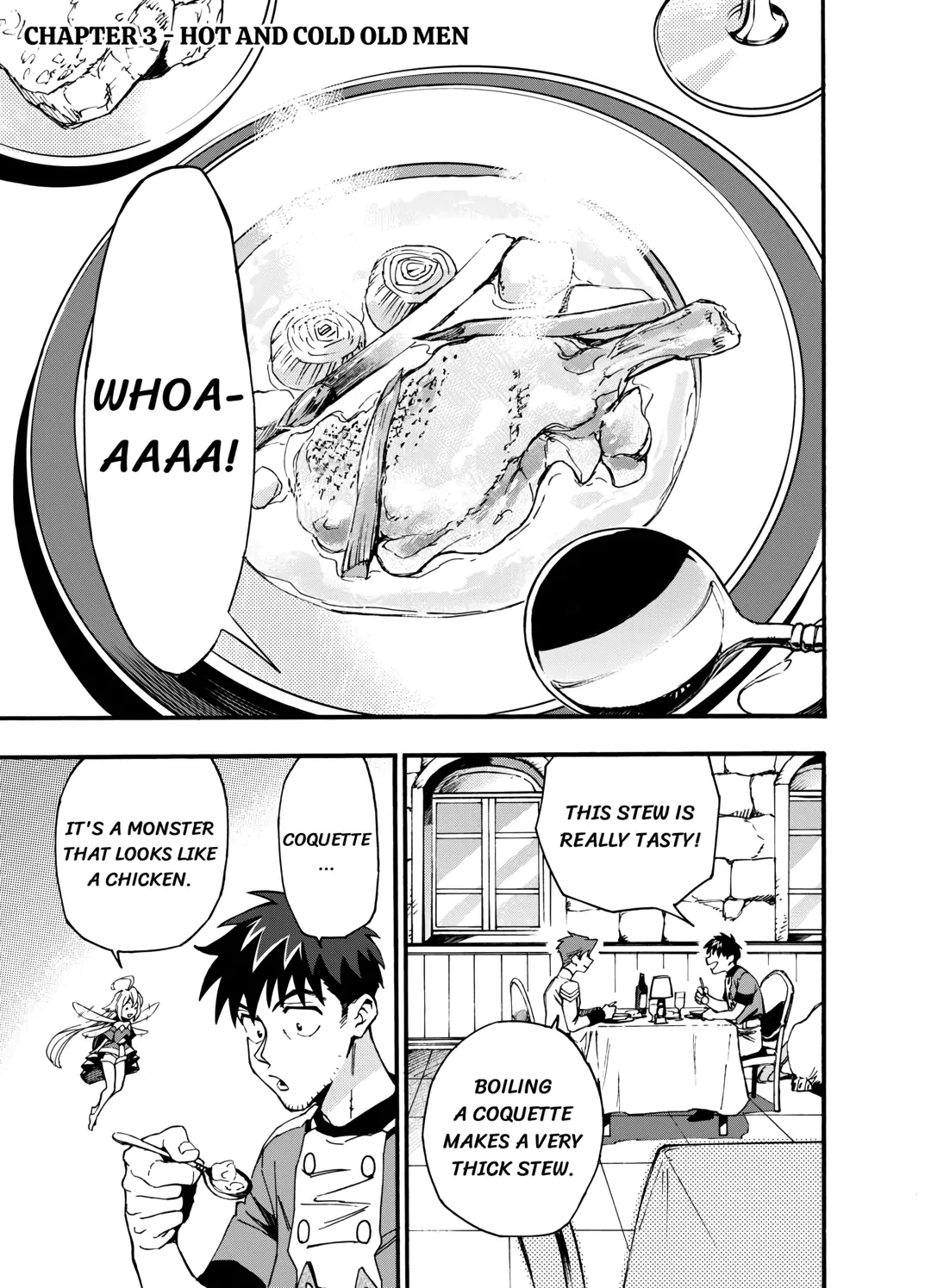 I May Be a Forty-something Old Guy, but Some Goddess Gave Me Nine Cheat Abilities! Chapter 3 - page 1