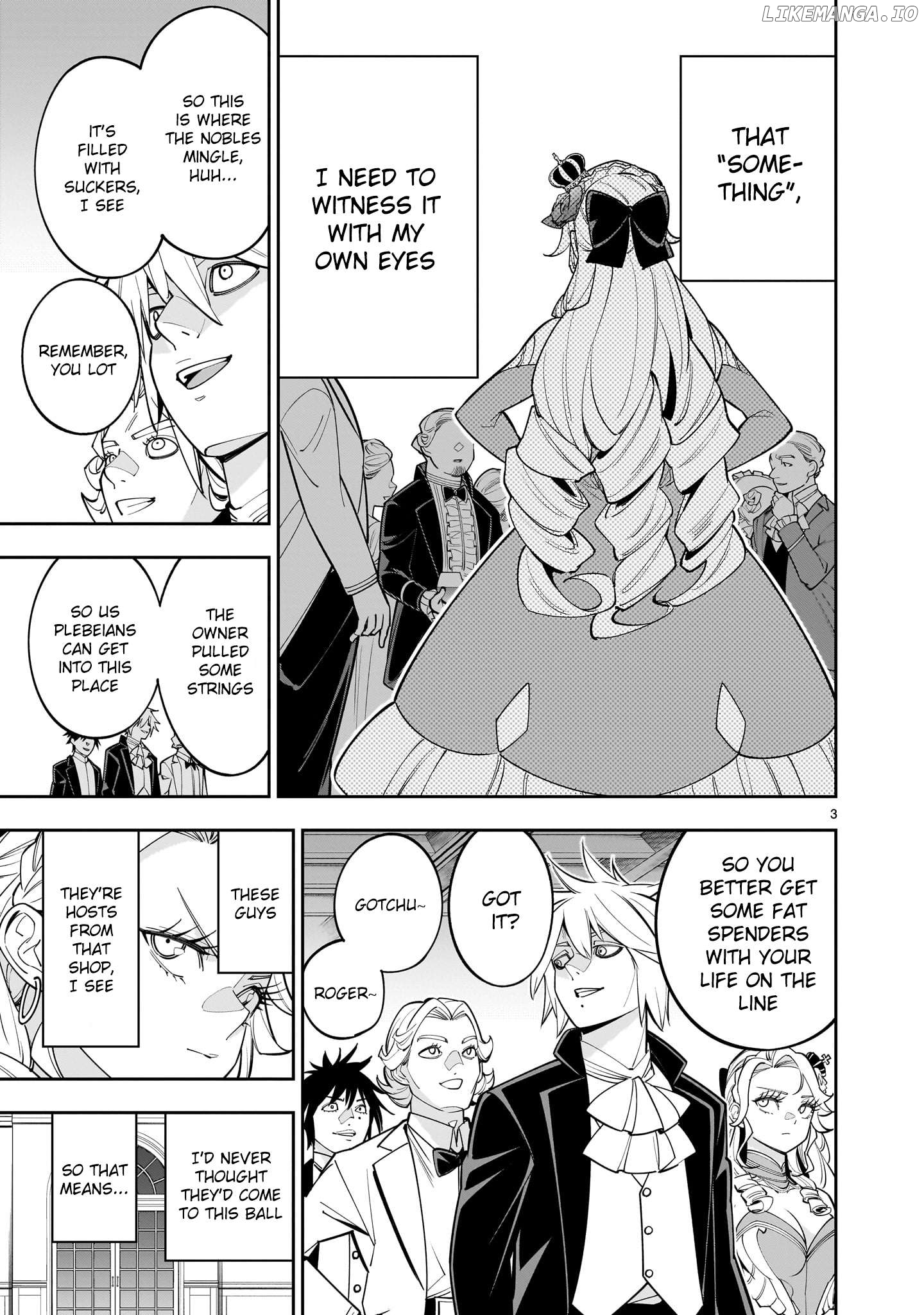 The Death Defying Princess Creates a Yuri Harem to Survive Chapter 4 - page 3