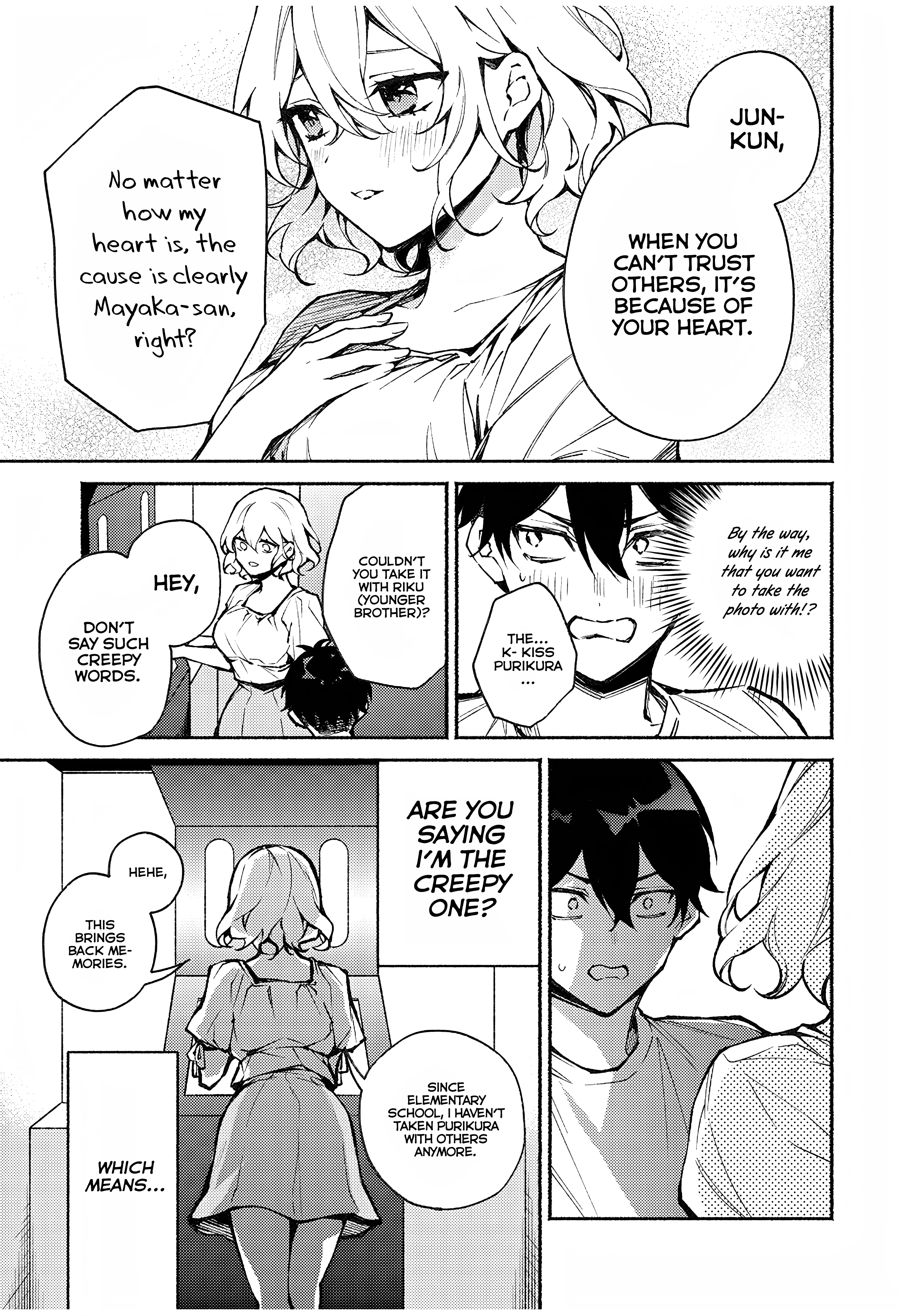 Mayaka-Neesan Wa Uso Ga Tsukenai Chapter 4 - page 3