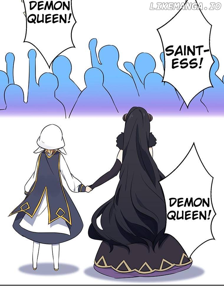I'm a Saint but I've Had Enough With Humans So I Decided to Team up with the Demon Queen to Destroy The Human World Chapter 9 - page 59