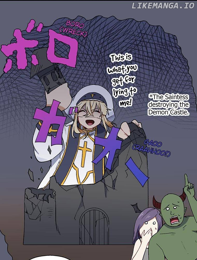 I'm a Saint but I've Had Enough With Humans So I Decided to Team up with the Demon Queen to Destroy The Human World Chapter 12 - page 10
