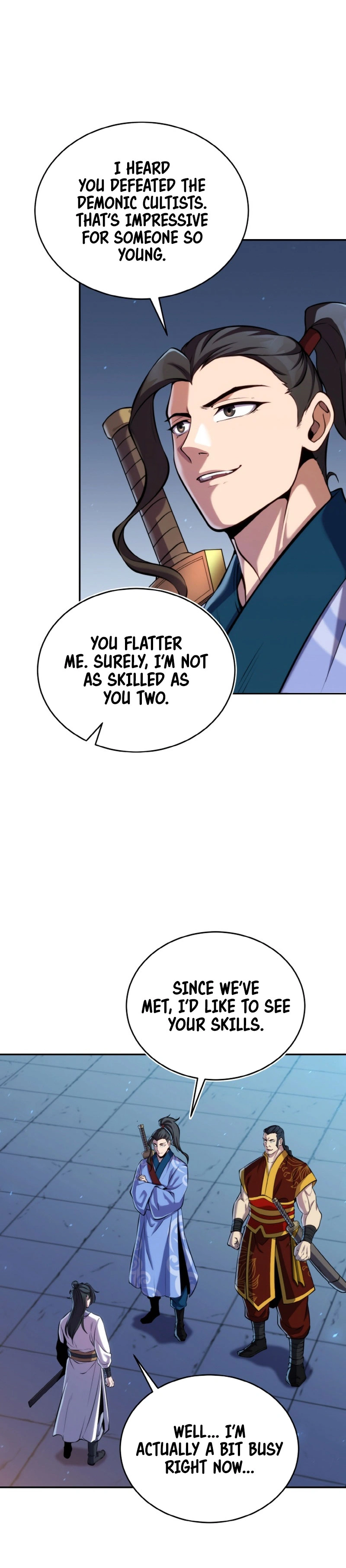 I Become The Youngest Disciple of The Martial Arts Leader Chapter 24 - page 9