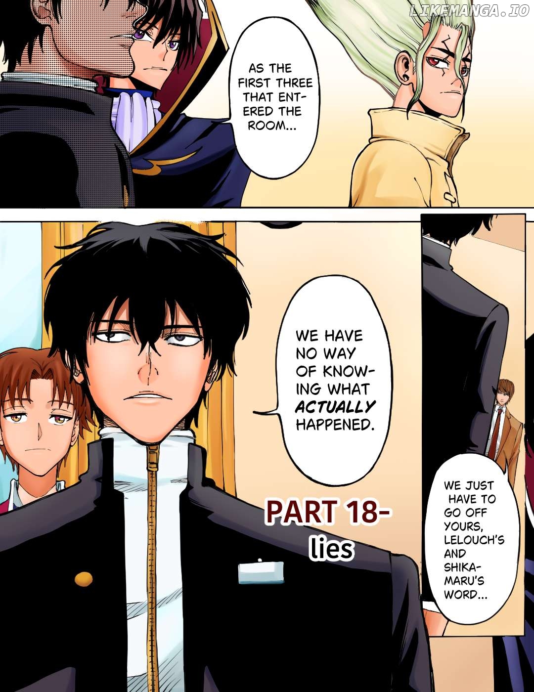 Anime Masterminds: The smartest anime characters meet! Chapter 18 - page 2