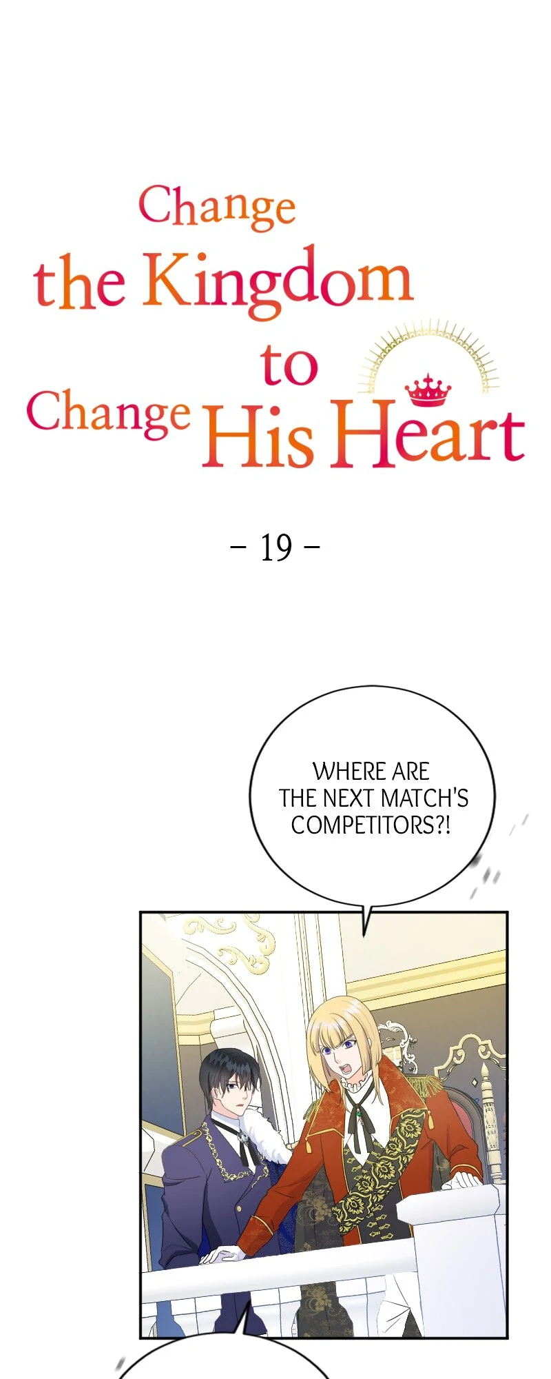Change the Kingdom to Change His Heart Chapter 19 - page 1