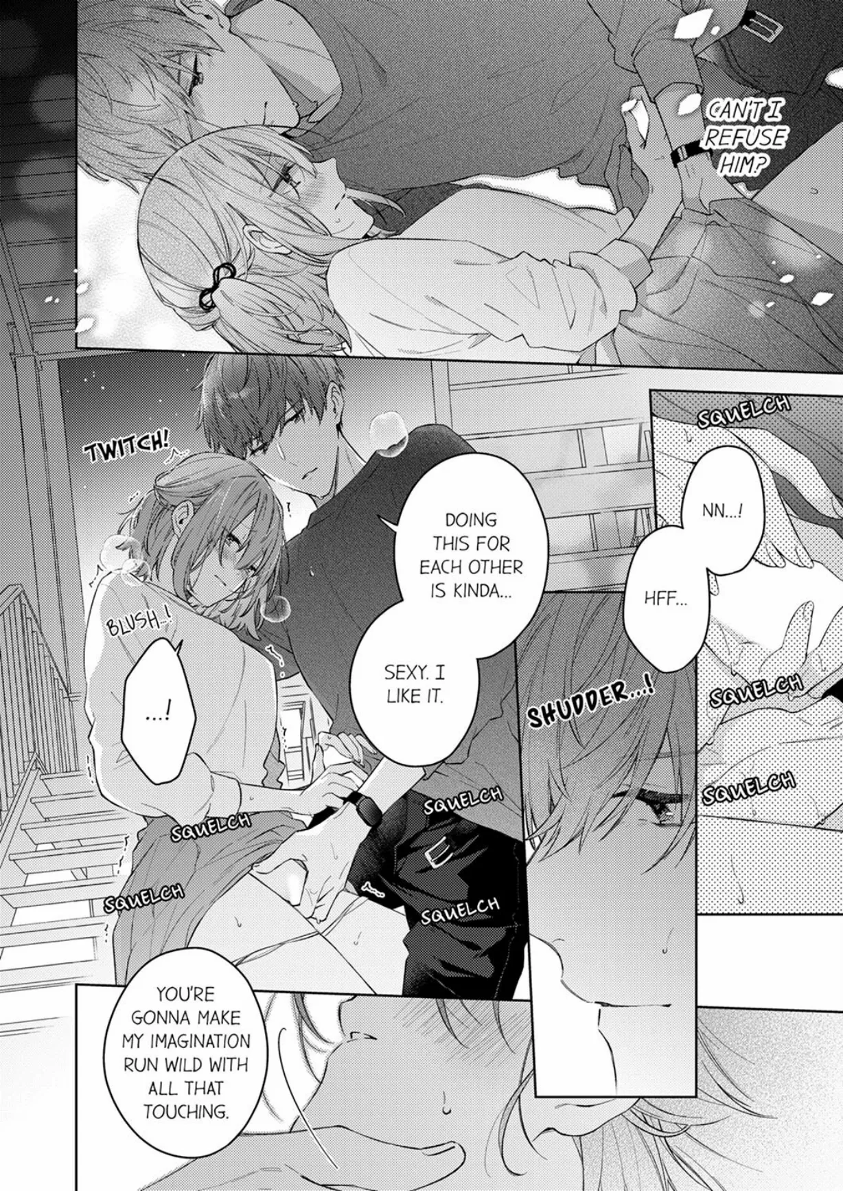 Shinya Zangyou - Shuuchaku Juume na Douki no Kiss Seme Gokujou Aibu Chapter 2 - page 8