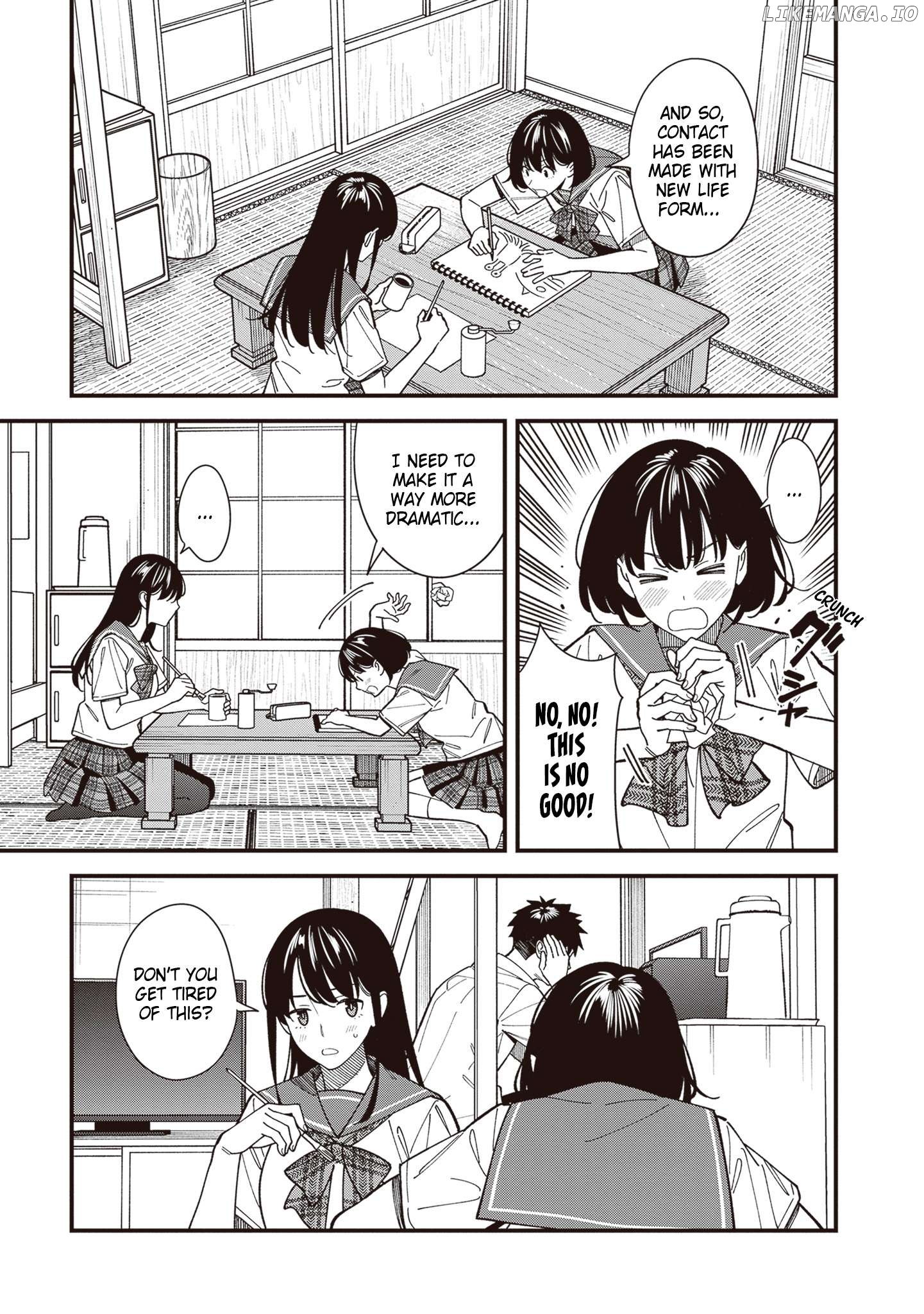 Osananajimi no Koukousei no Aida ni Nikutai Kankei wa Seiritsu suru ka. Chapter 4 - page 4