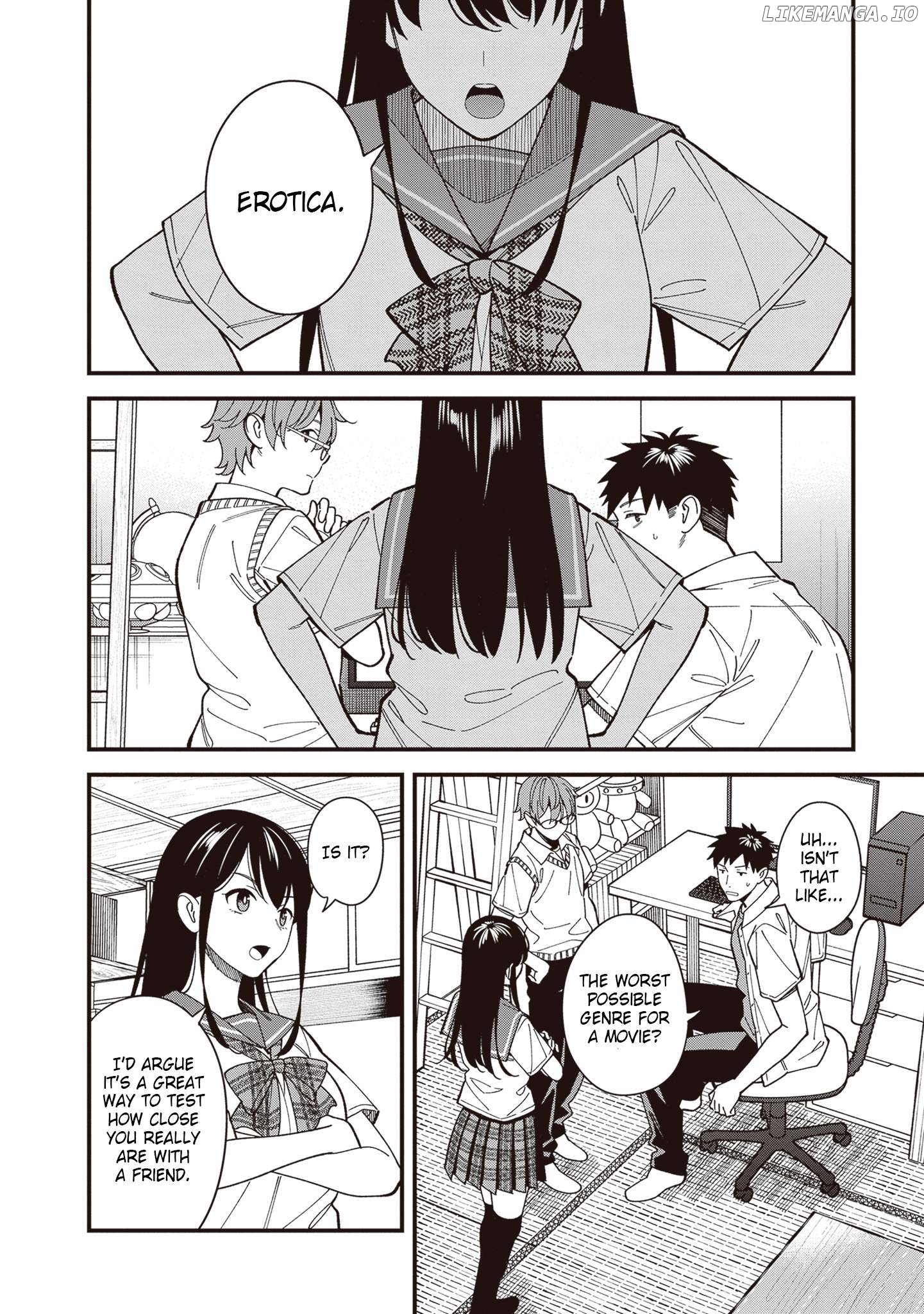 Osananajimi no Koukousei no Aida ni Nikutai Kankei wa Seiritsu suru ka. Chapter 4 - page 9