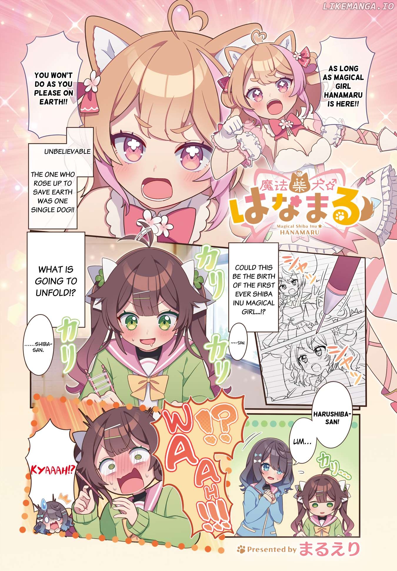 Mahou Shiba Inu★Hanamaru Chapter 3 - page 2