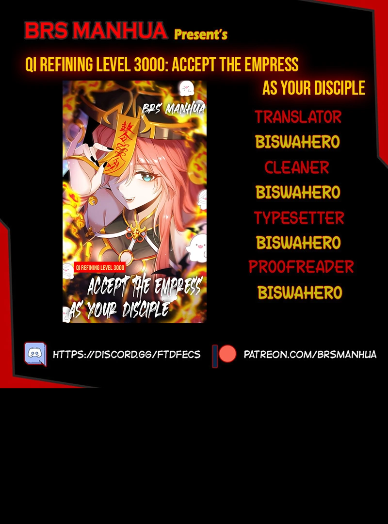Qi Refining level 3000: Accept the Empress as your disciple Chapter 3 - page 1