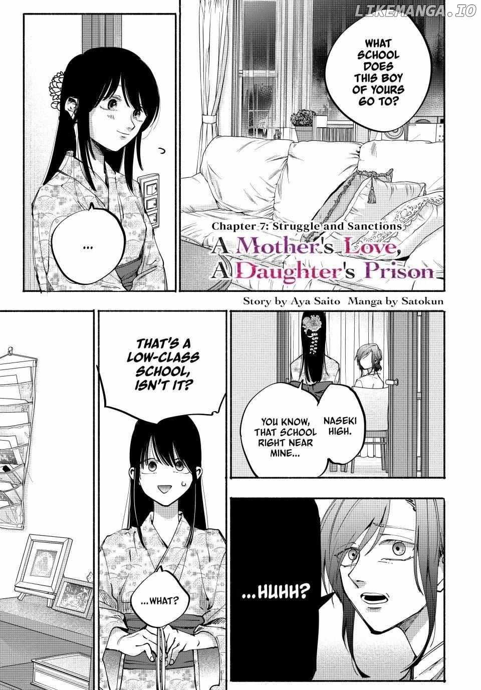 Haha to Iu Jubaku Chapter 7 - page 1