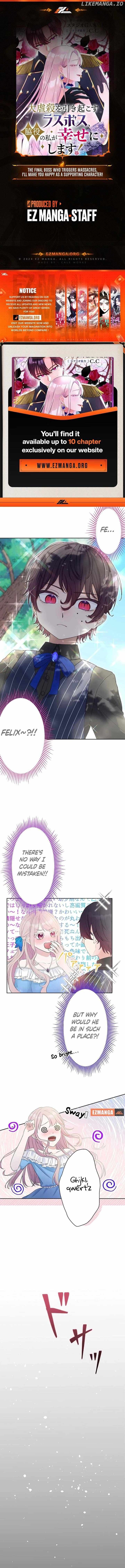 The Final Boss Who Triggers Massacres, I’ll Make You Happy as a Supporting Character! Chapter 3 - page 1