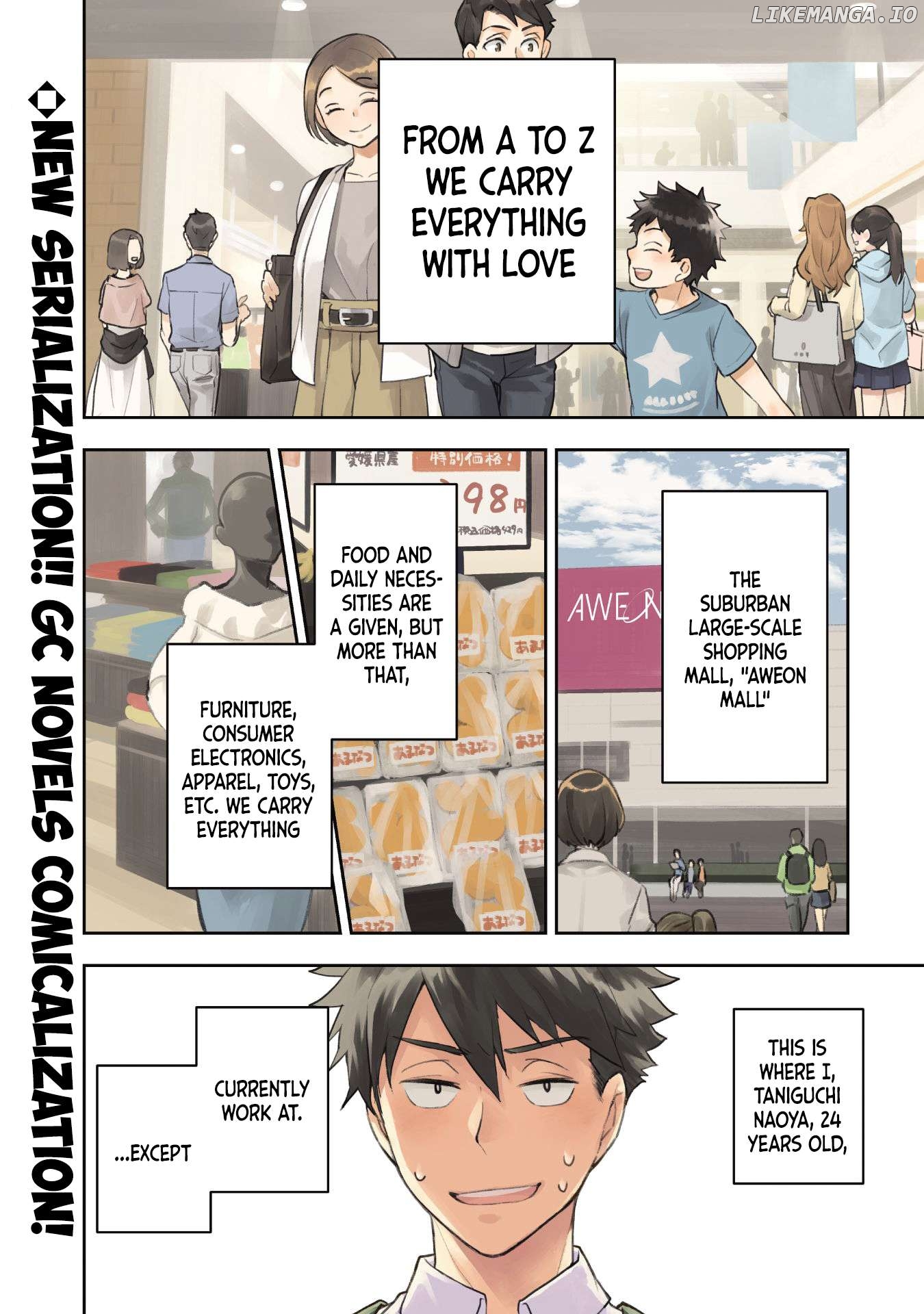 AWEON Mall Isekai, Grand Opening Today! THE COMIC Chapter 1 - page 2