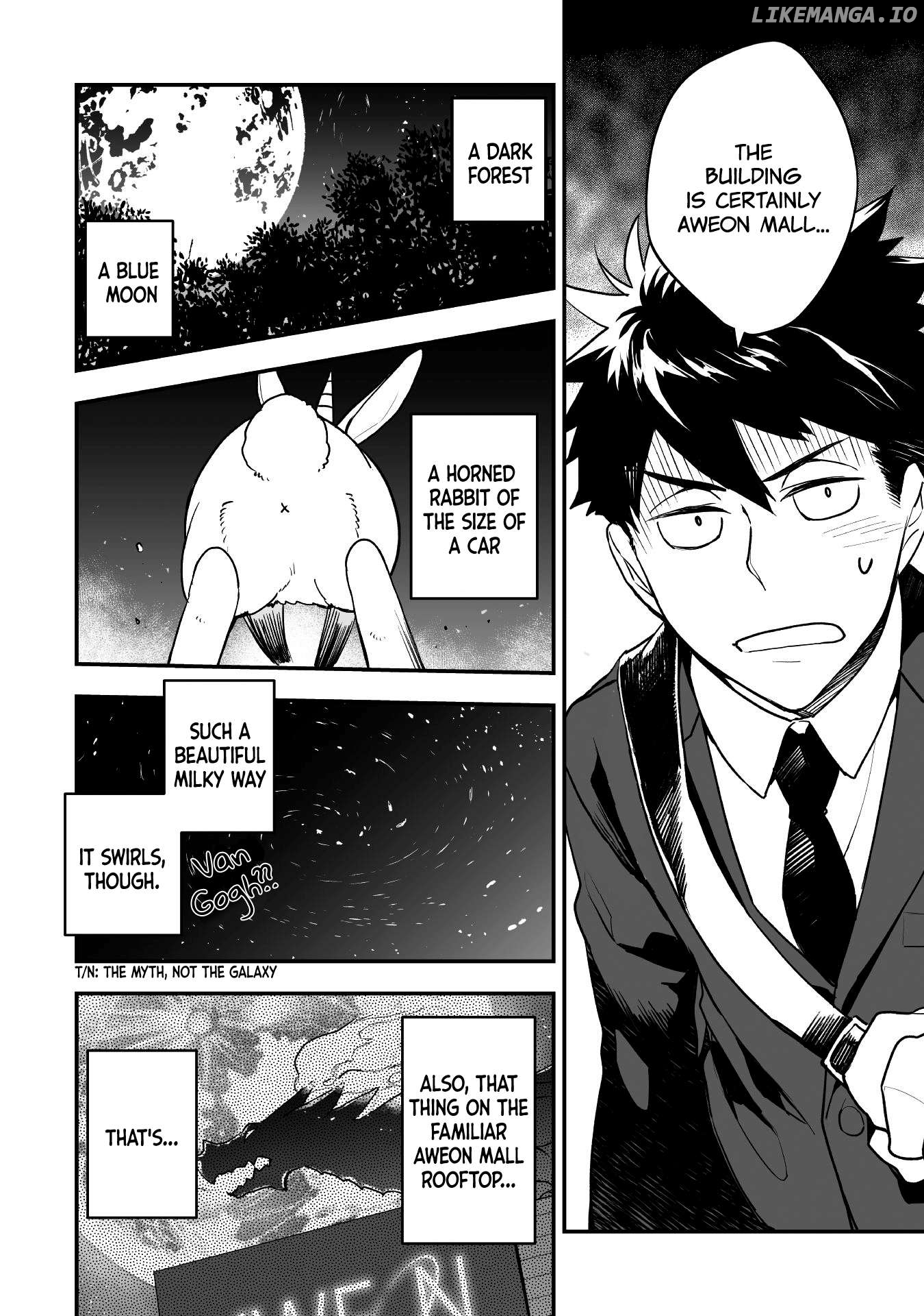 AWEON Mall Isekai, Grand Opening Today! THE COMIC Chapter 1 - page 9