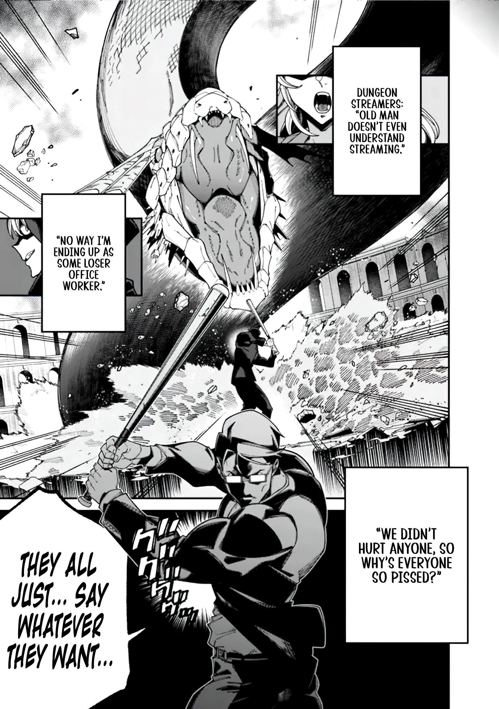 An Unaware Old Man Becomes an Overpowered Streamer Chapter 1.3 - page 23