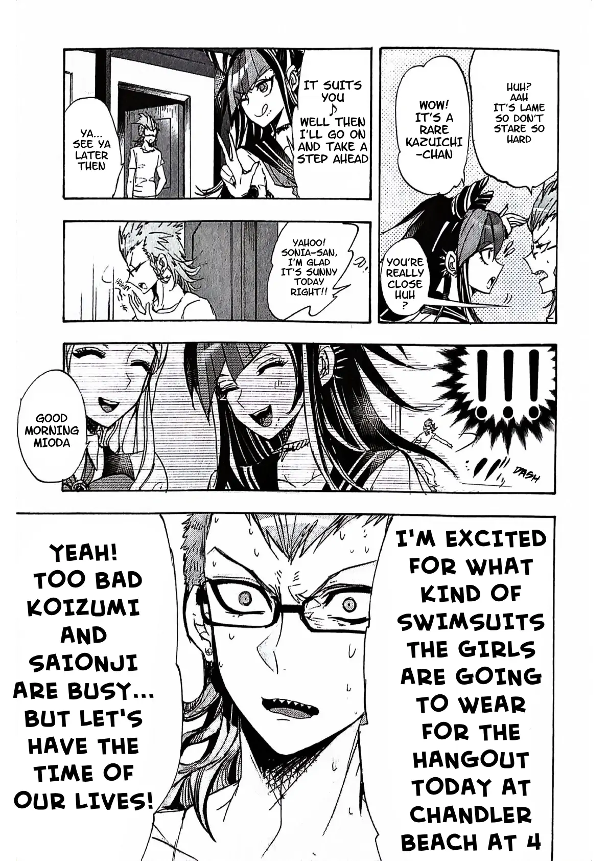 Souda Kazuichi in the Despair-Inducing Causality Chapter 2 - page 37