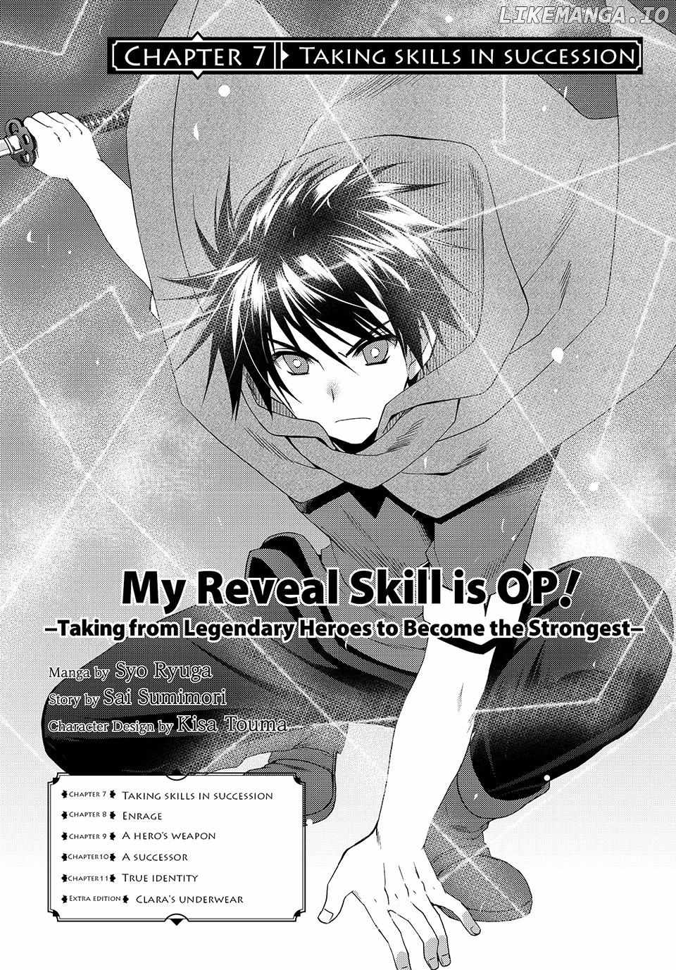 My Reveal Skill is OP! -Taking from Legendary Heroes to Become the Strongest- Chapter 7 - page 1