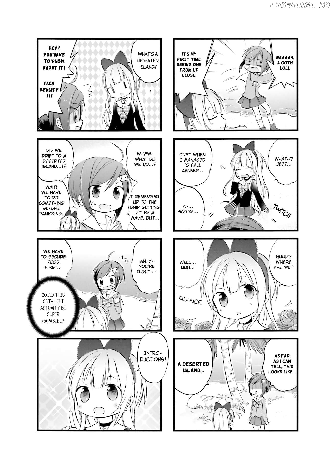 Goth Loli JK Mujintou Hyouryuuki Chapter 1 - page 2