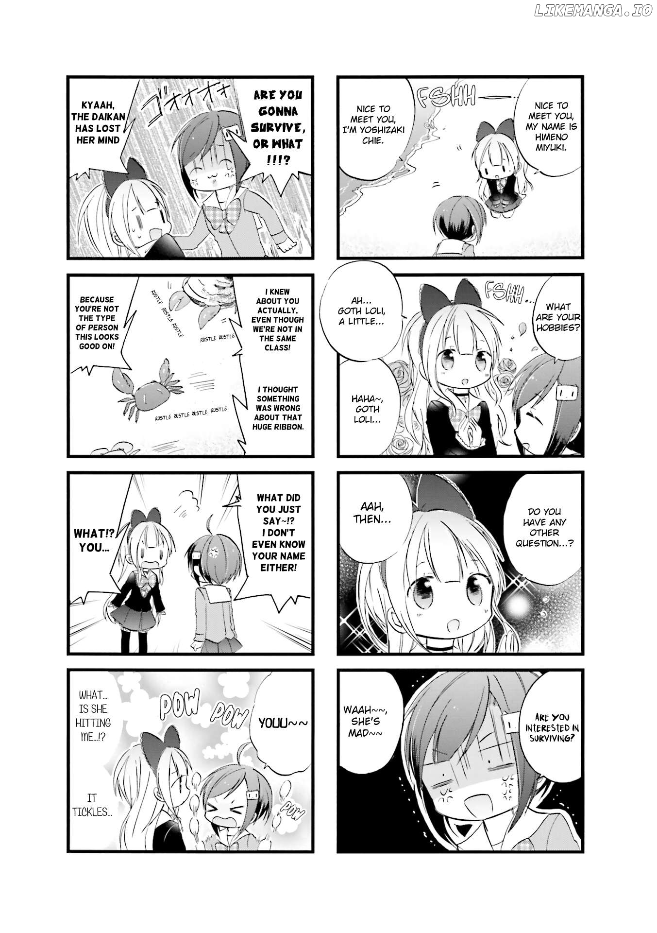 Goth Loli JK Mujintou Hyouryuuki Chapter 1 - page 3