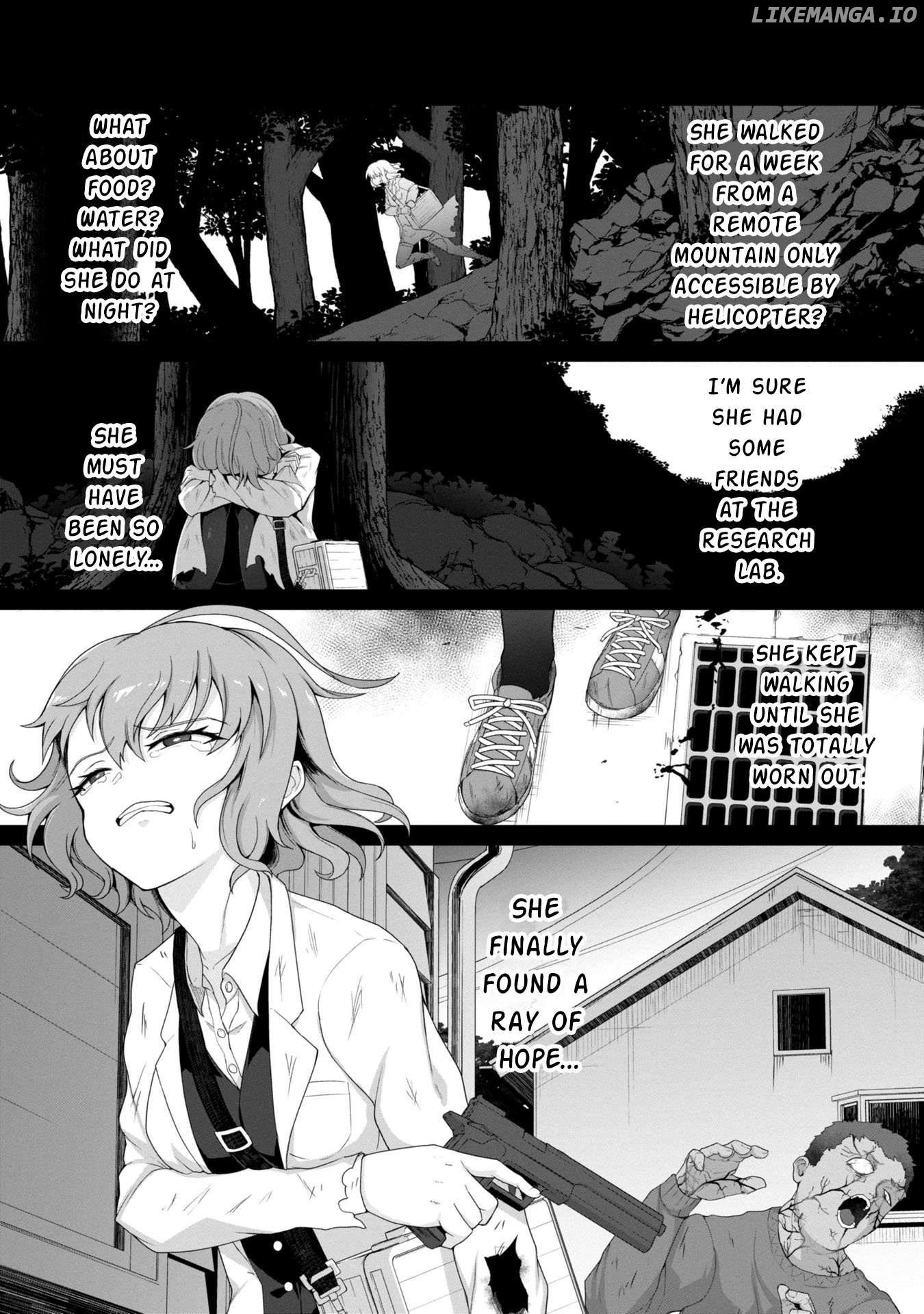 Ore no vaccine dake ga zonbi-ka shita sekai o sukueru Chapter 1 - page 32