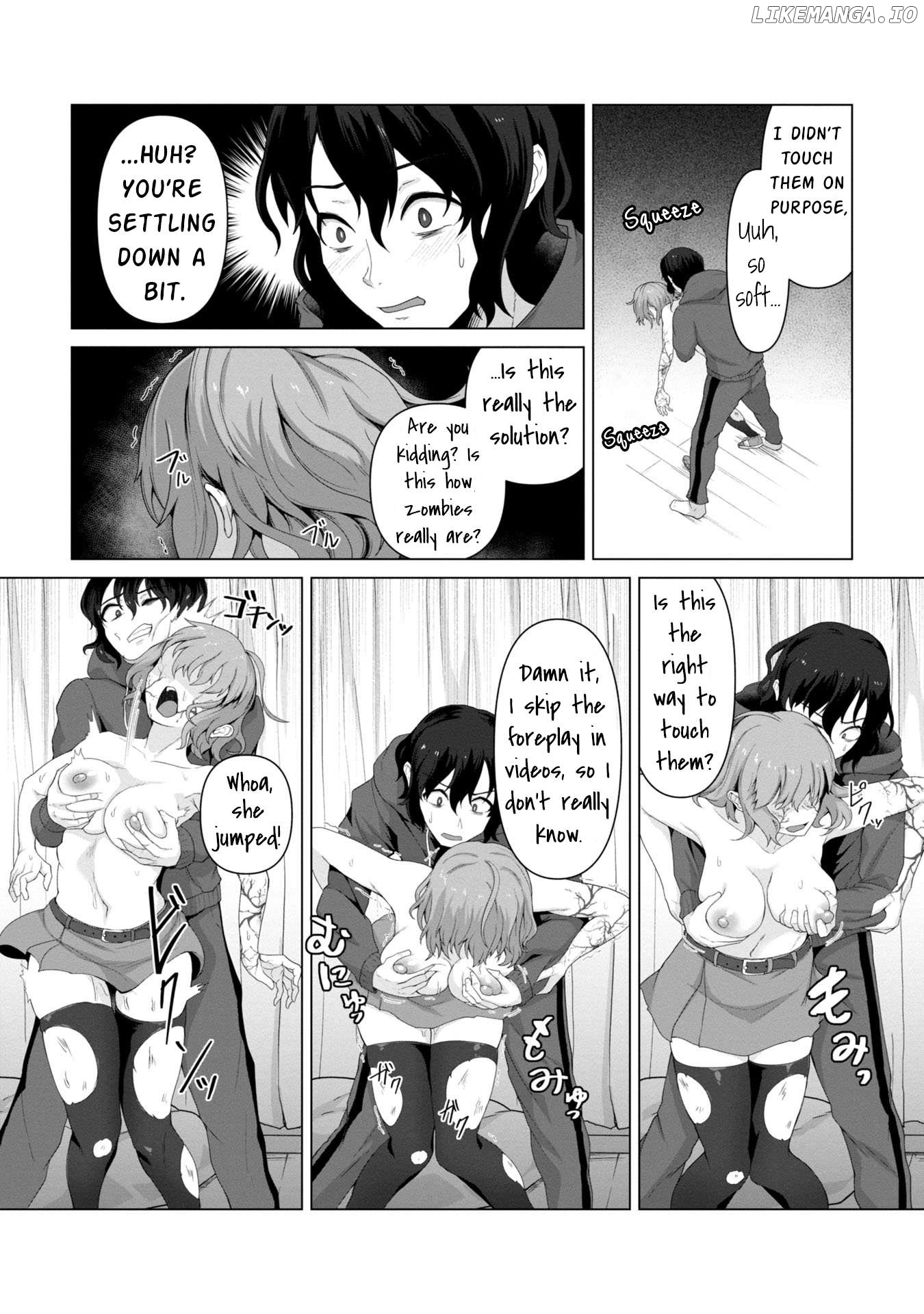 Ore no vaccine dake ga zonbi-ka shita sekai o sukueru Chapter 1 - page 37