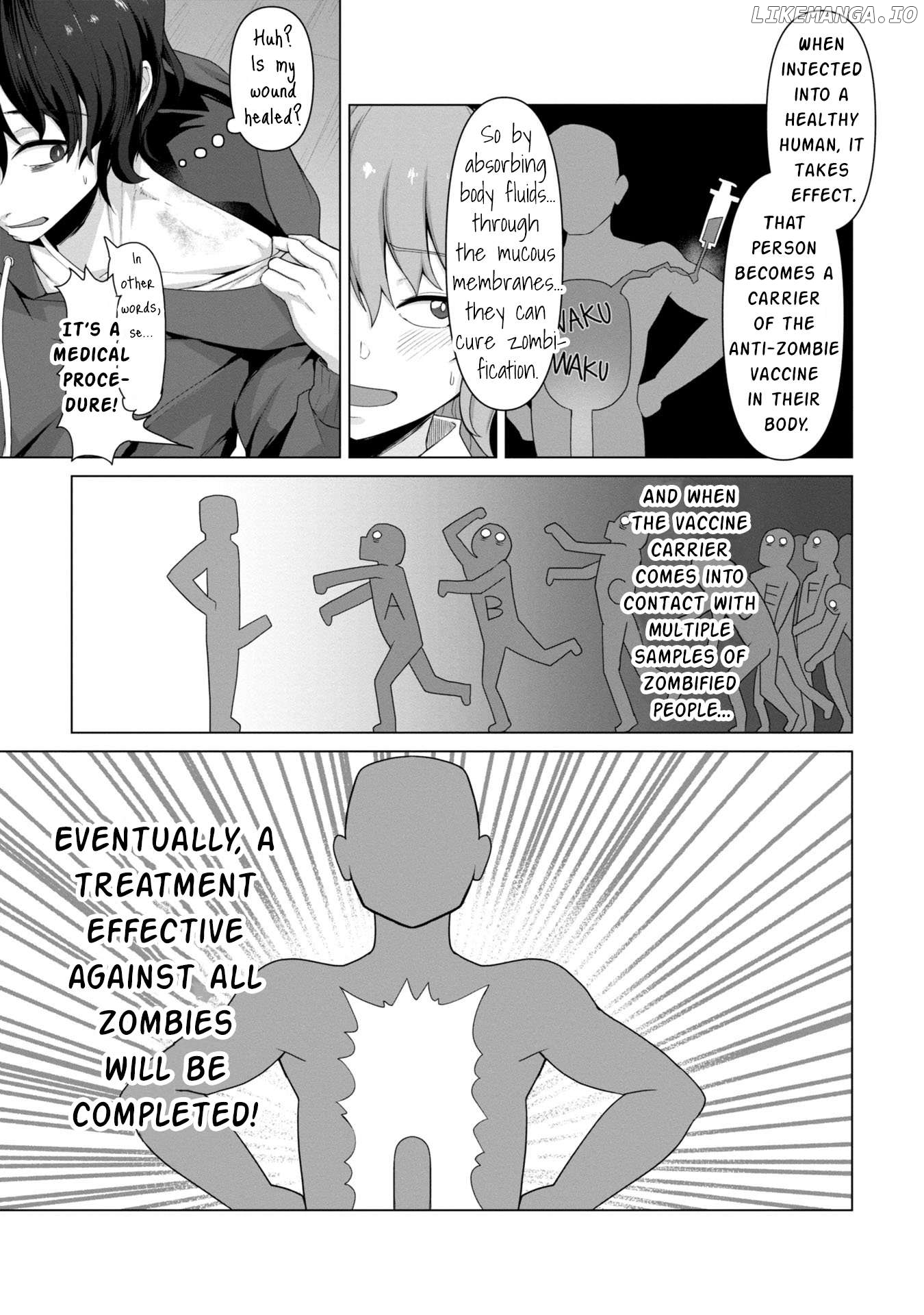 Ore no vaccine dake ga zonbi-ka shita sekai o sukueru Chapter 1 - page 48