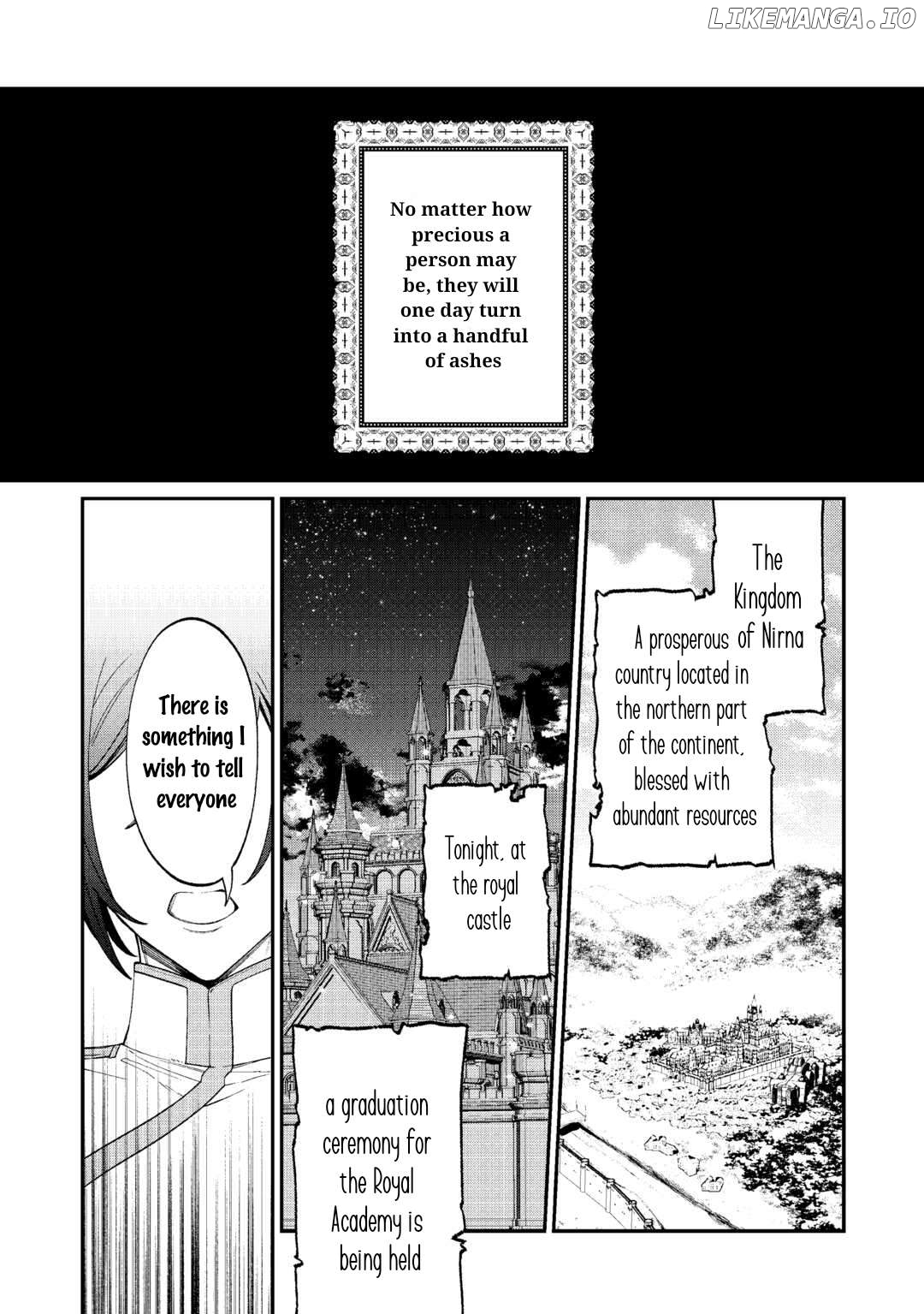 Now That I’m Dead, are you Satisfied? Chapter 1 - page 1