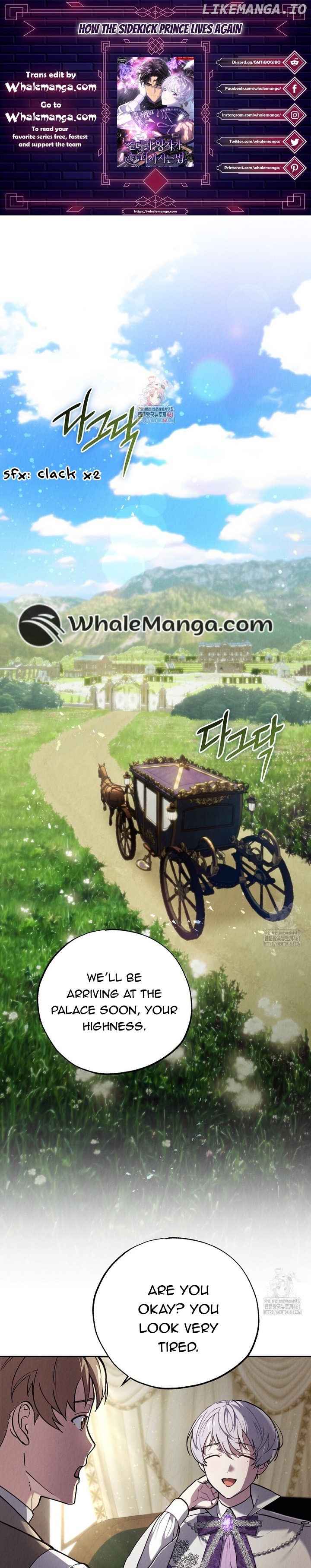 How the Sidekick Prince Lives Again Chapter 3 - page 1