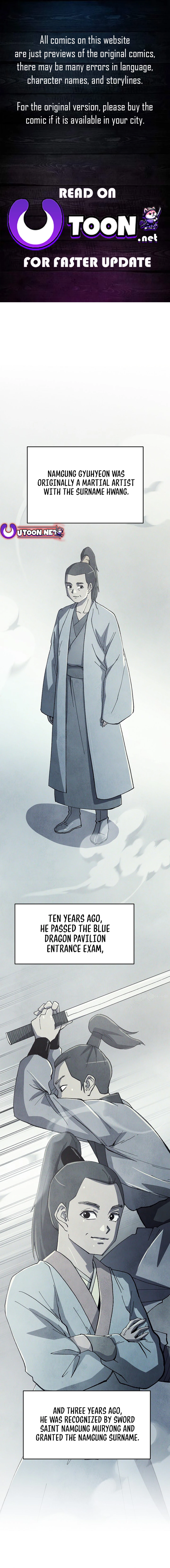 The Genius Grandson of Namgung Clan Chapter 8 - page 1