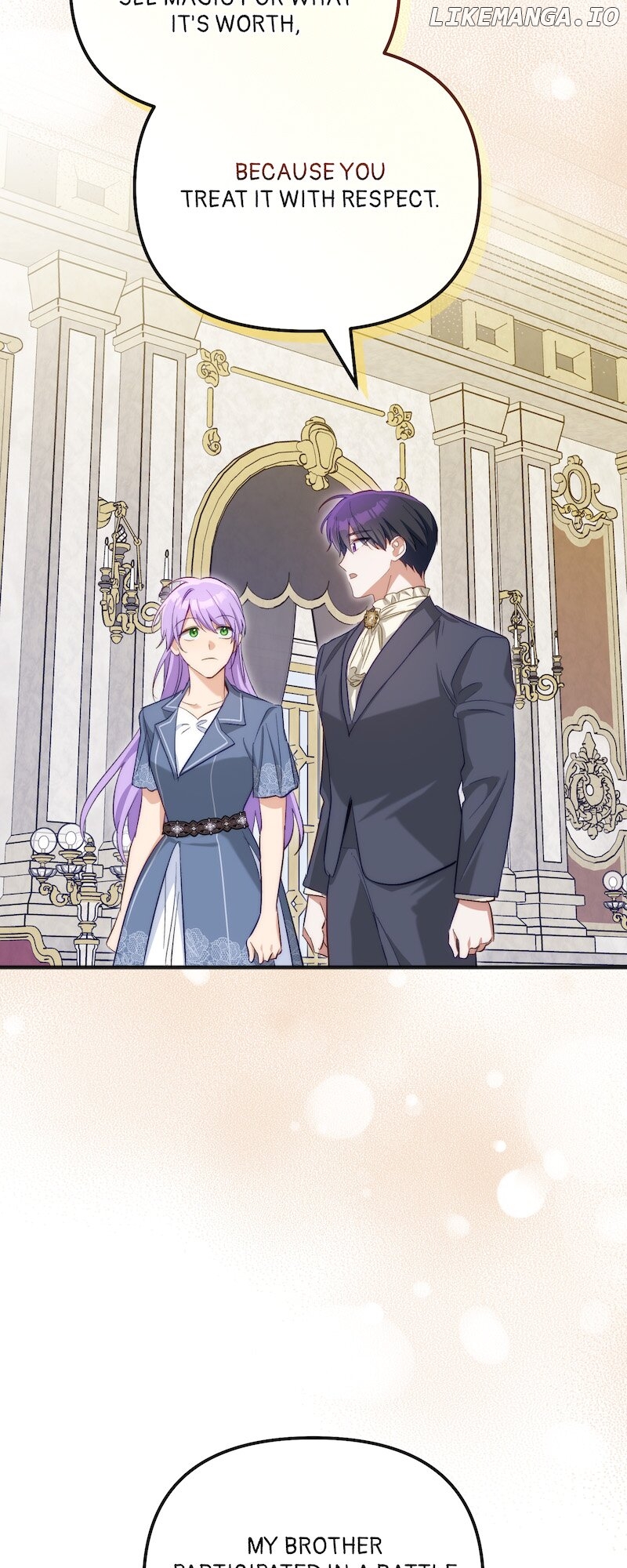 Only I Can Speak the Ancient Language of Magic Chapter 84 - page 43