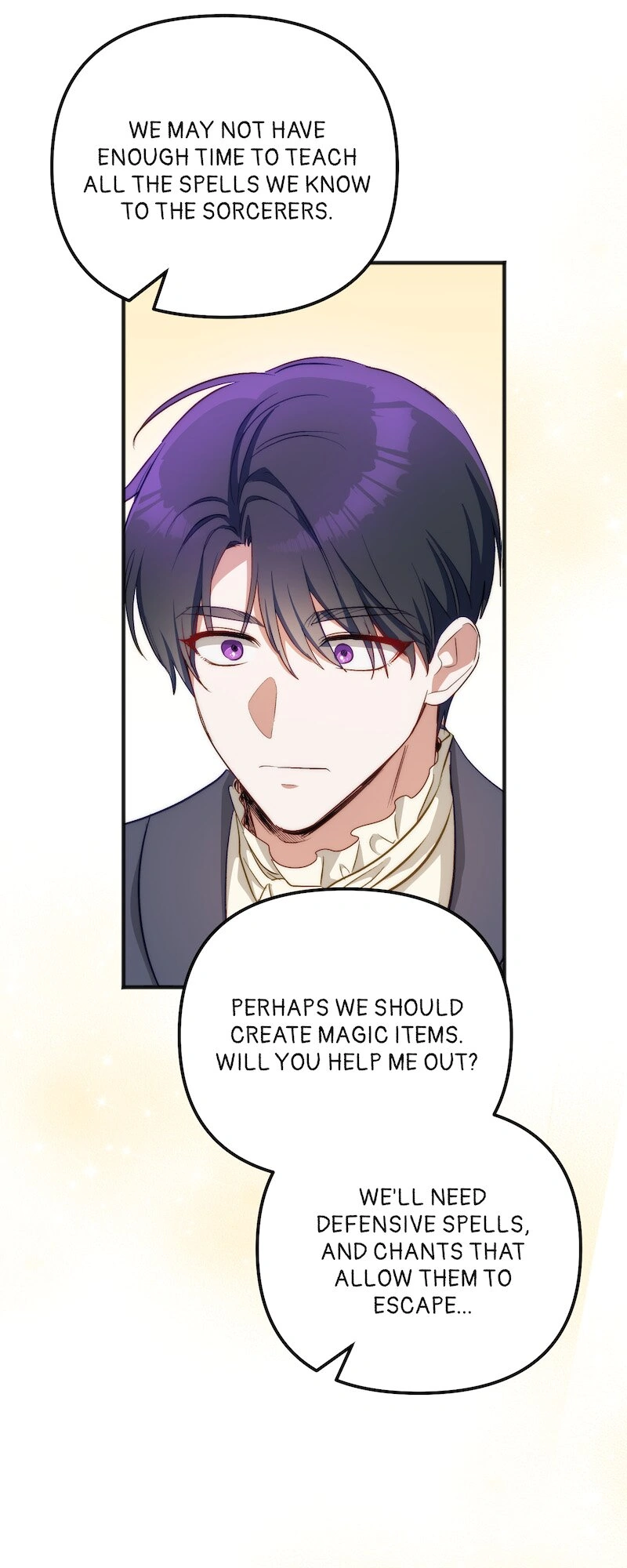 Only I Can Speak the Ancient Language of Magic Chapter 84 - page 54