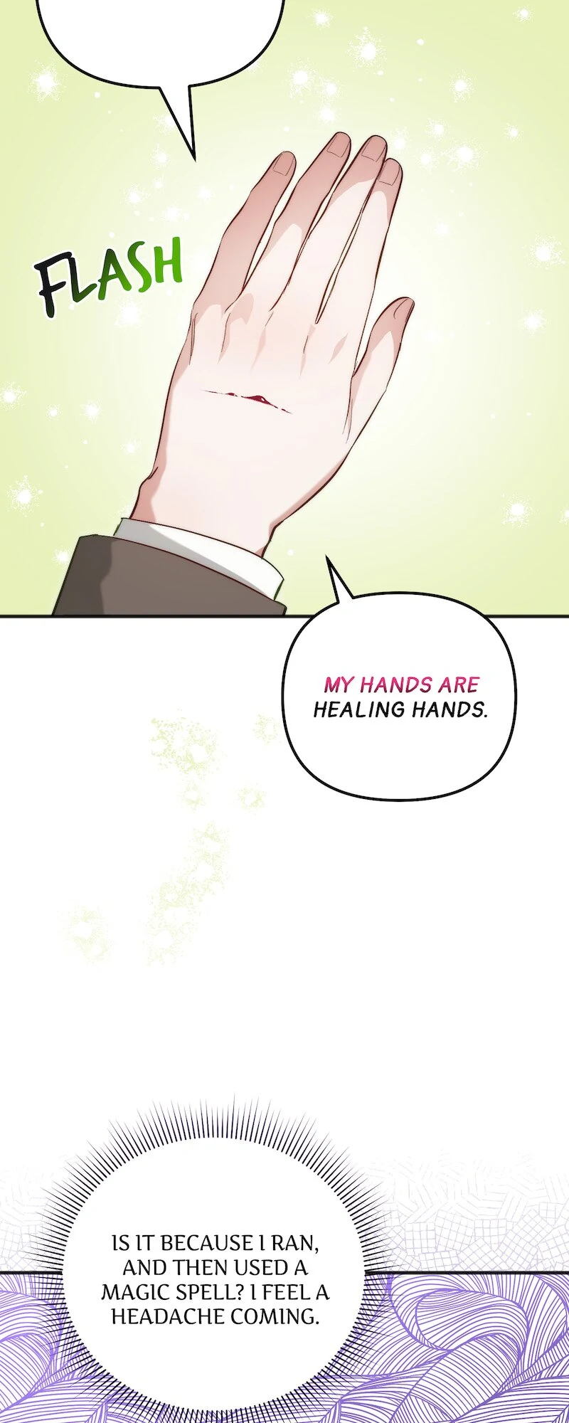 Only I Can Speak the Ancient Language of Magic Chapter 85 - page 46