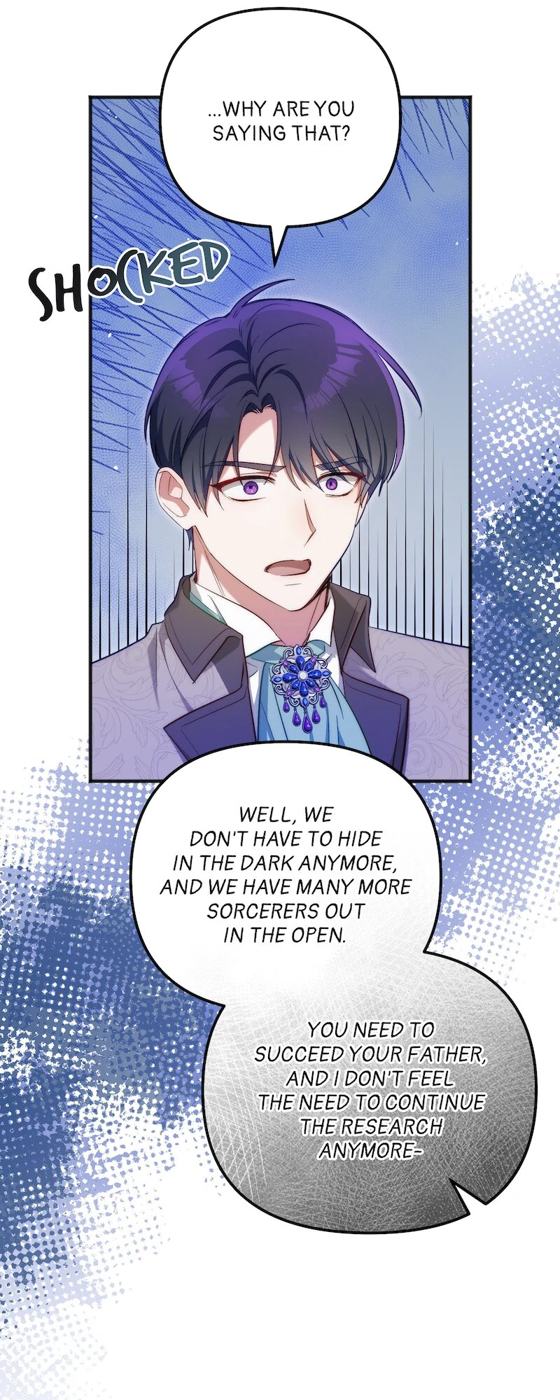 Only I Can Speak the Ancient Language of Magic Chapter 85 - page 49