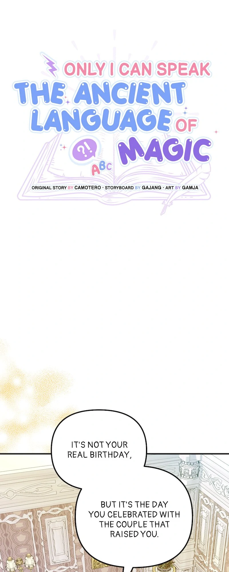 Only I Can Speak the Ancient Language of Magic Chapter 85 - page 7